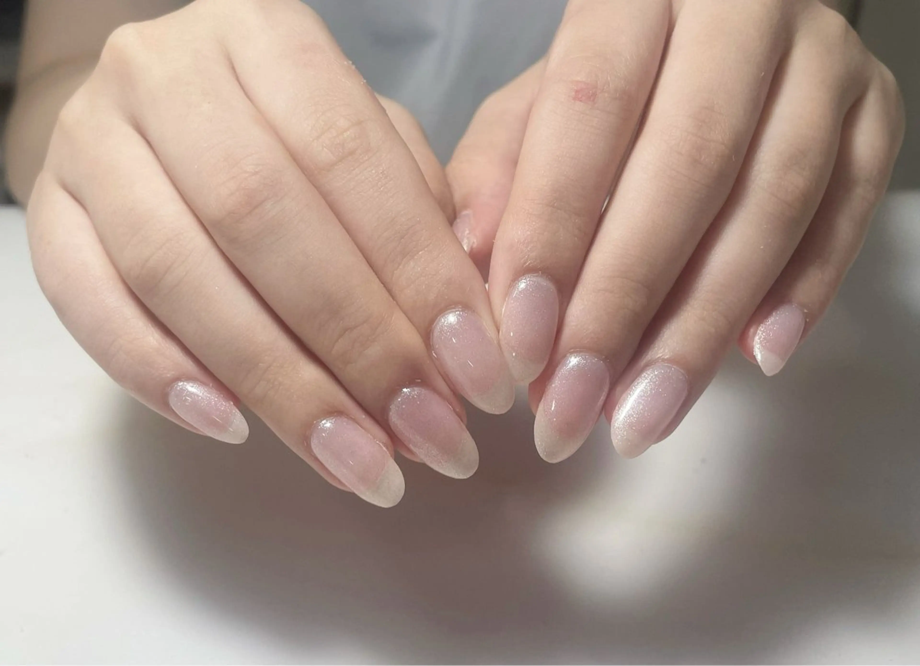 ネイル アートネイル フレンチネイル ジェルネイル グラデーション 韓国ネイル 久保田 マリコのネイルデザイン