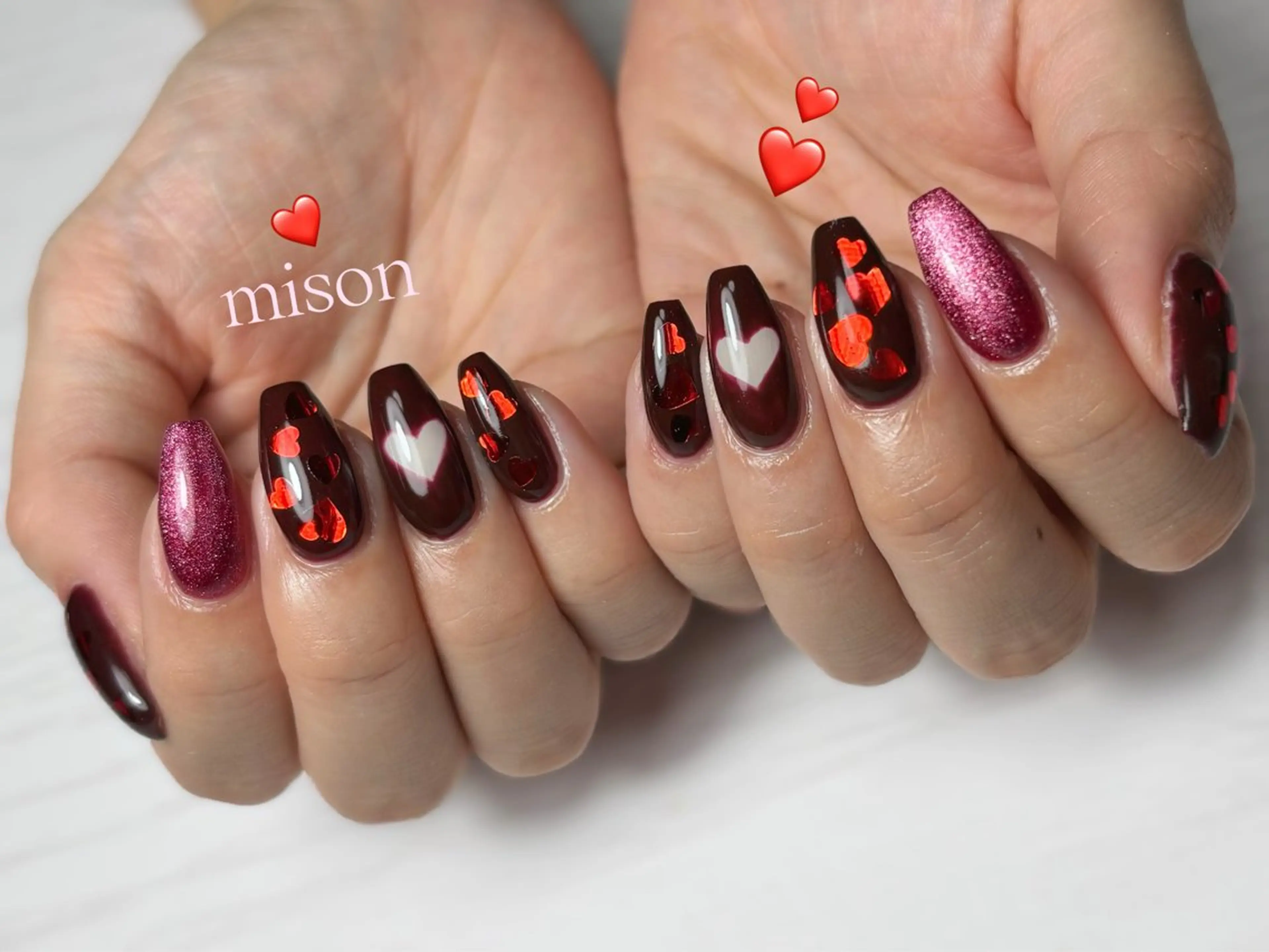 ネイル mison所属・mison 安形友花のネイルデザイン