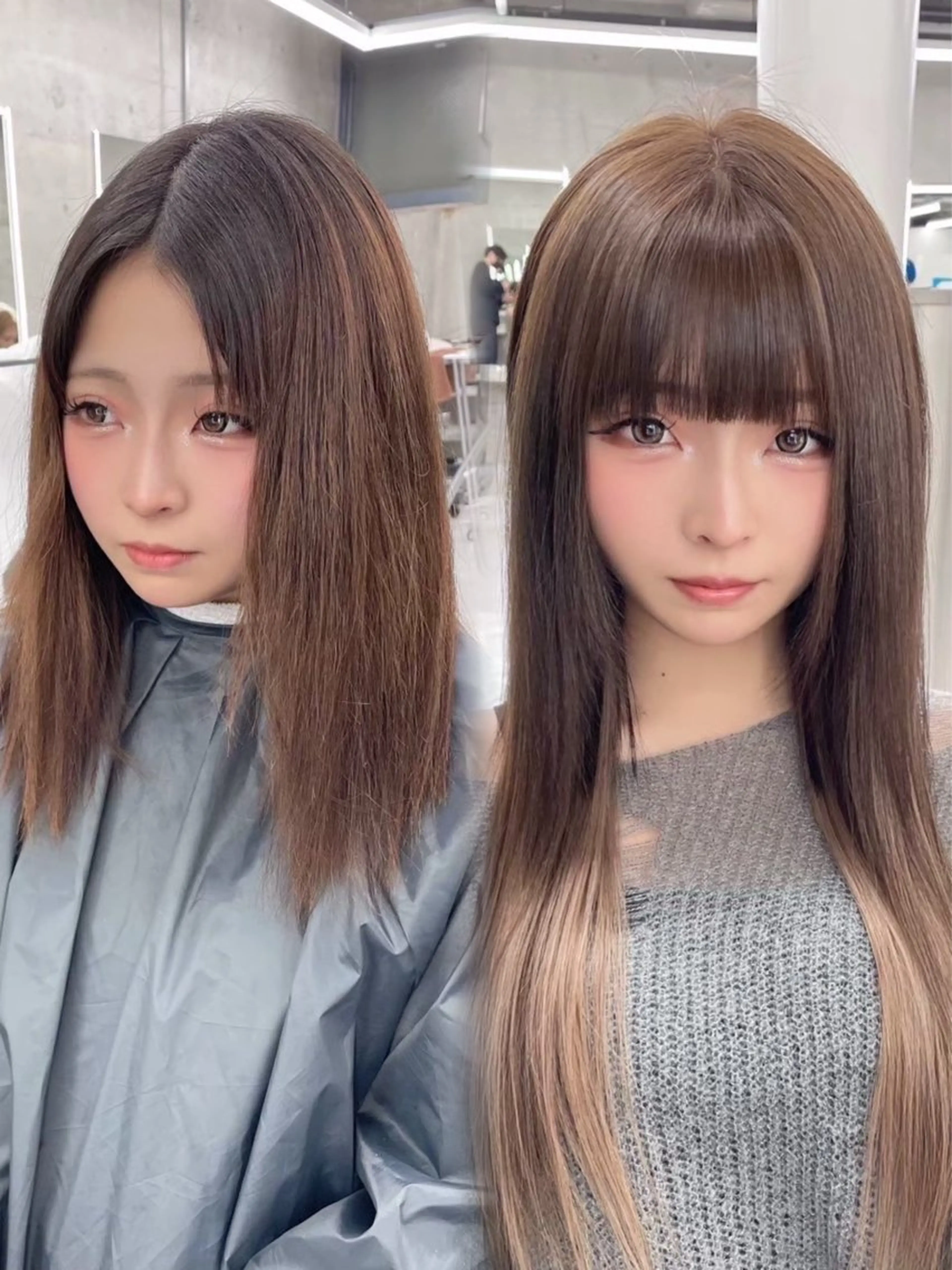 セミロング CYM【シィム】所属・モリシタ チョウのヘアスタイル