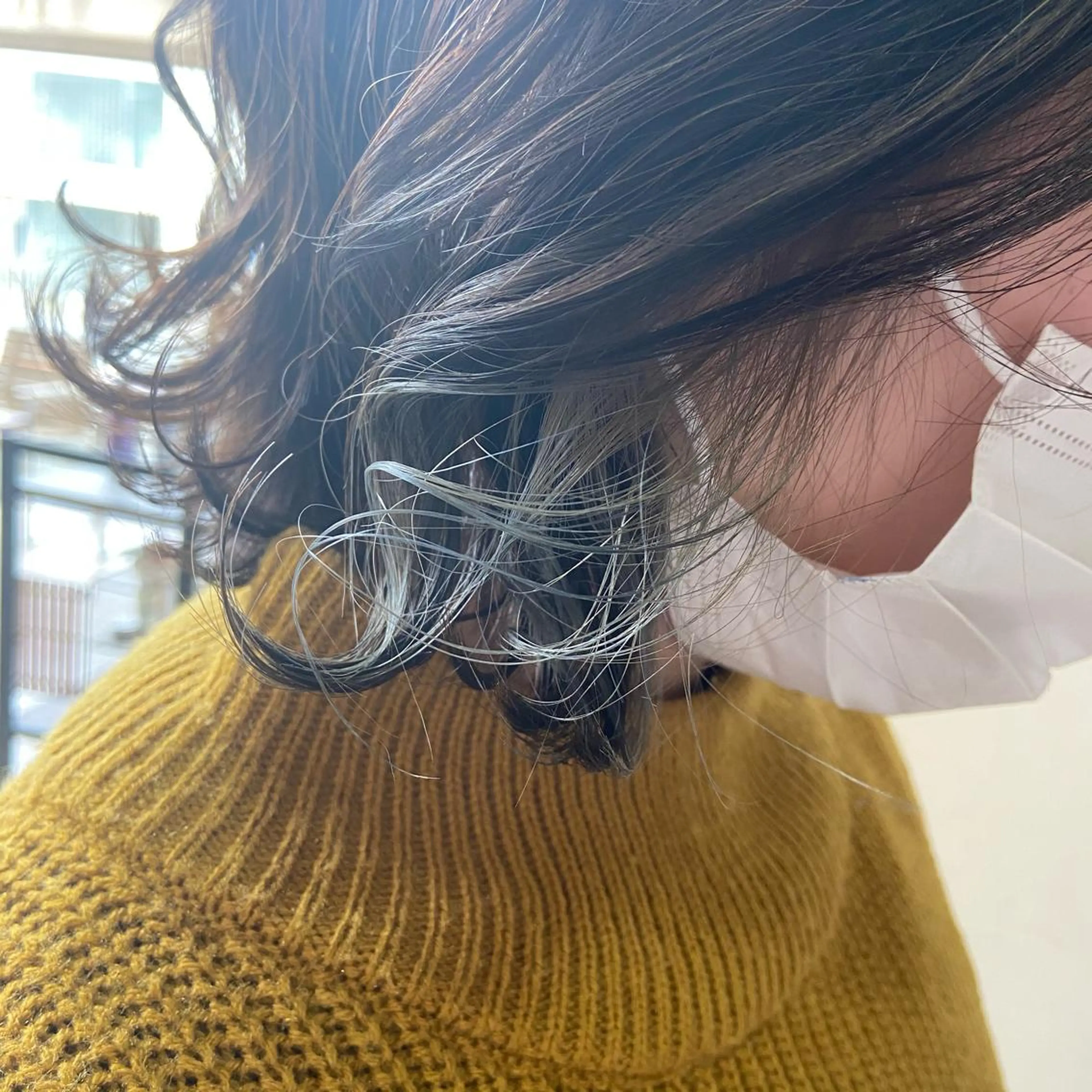 ショート カラー パーマ AIRFLOW所属・韓国ヘア ユイカのヘアスタイル