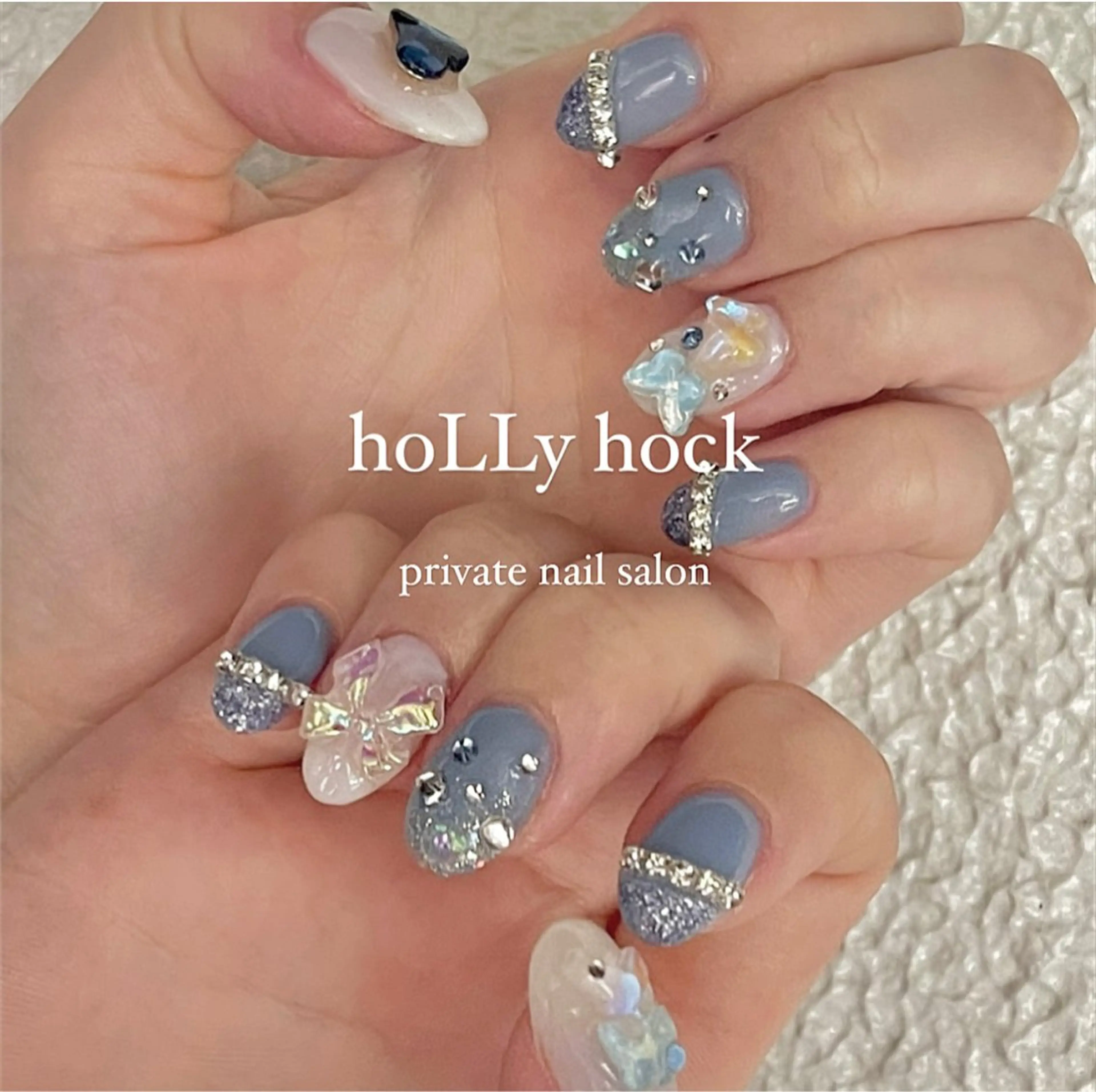 ネイル nail salon hoLLyhockのネイルデザイン