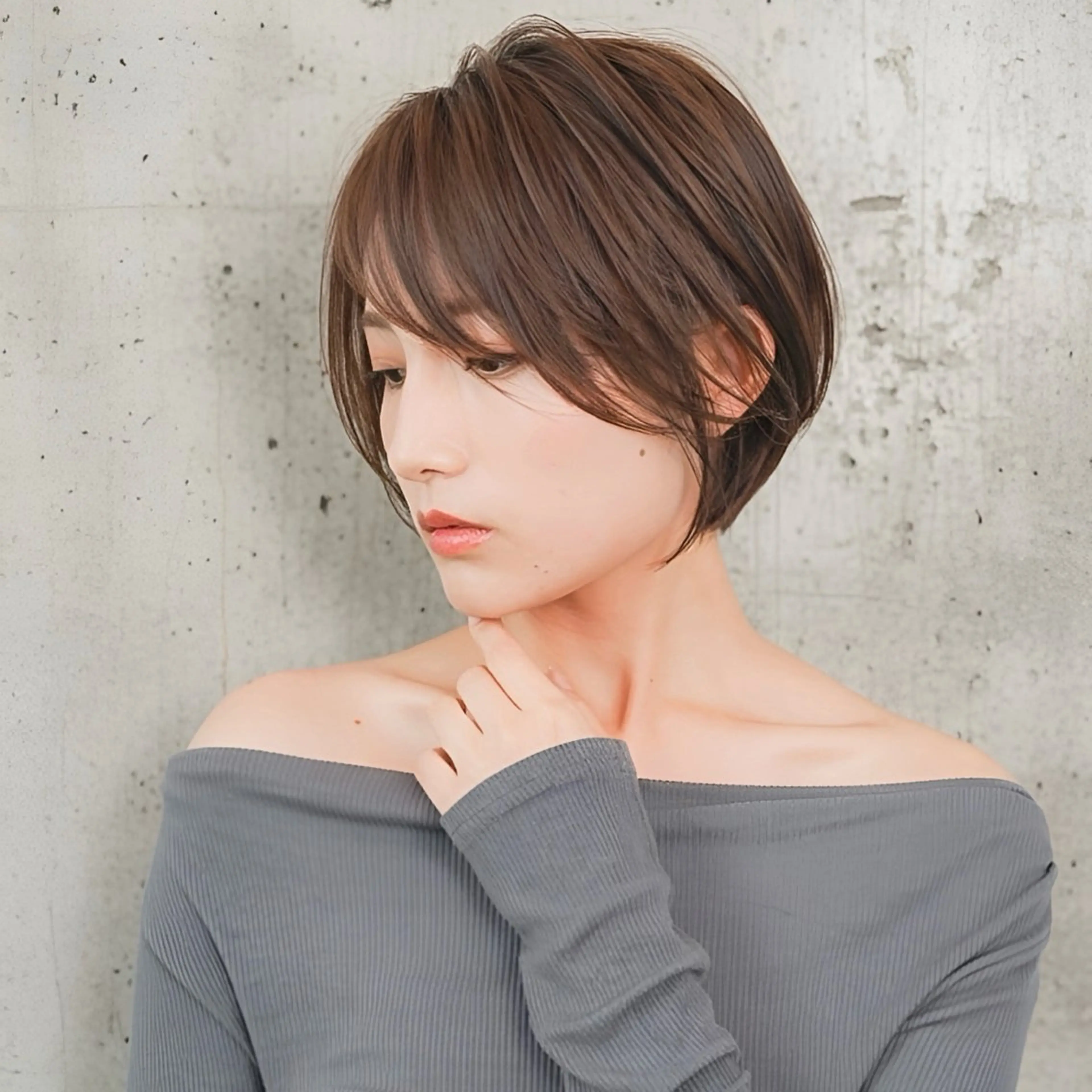 ショート カット ヘアカラー ショート〜ミディアム 喜多司のヘアスタイル