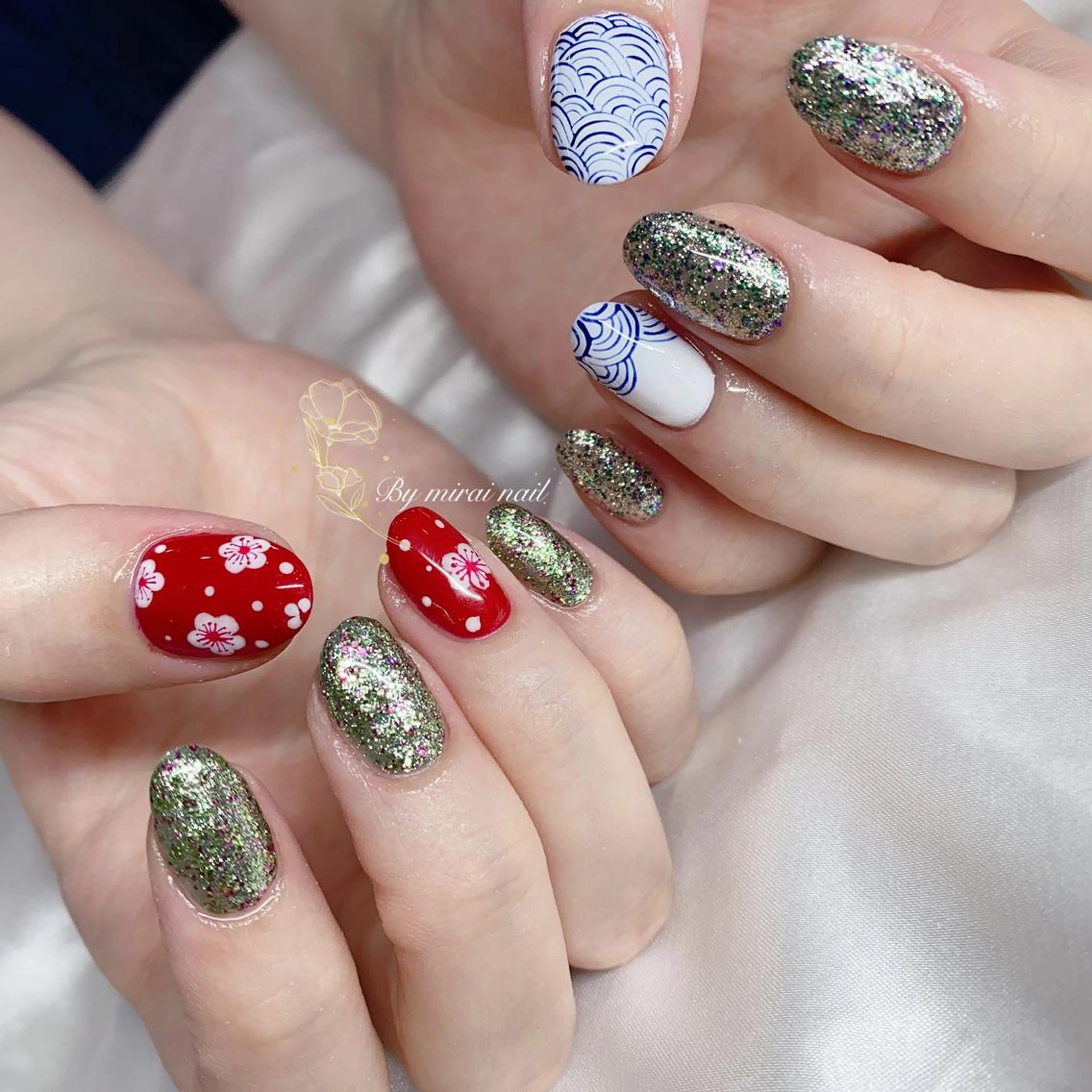 ネイル ネイルサロン 9Carats神田のネイルデザイン