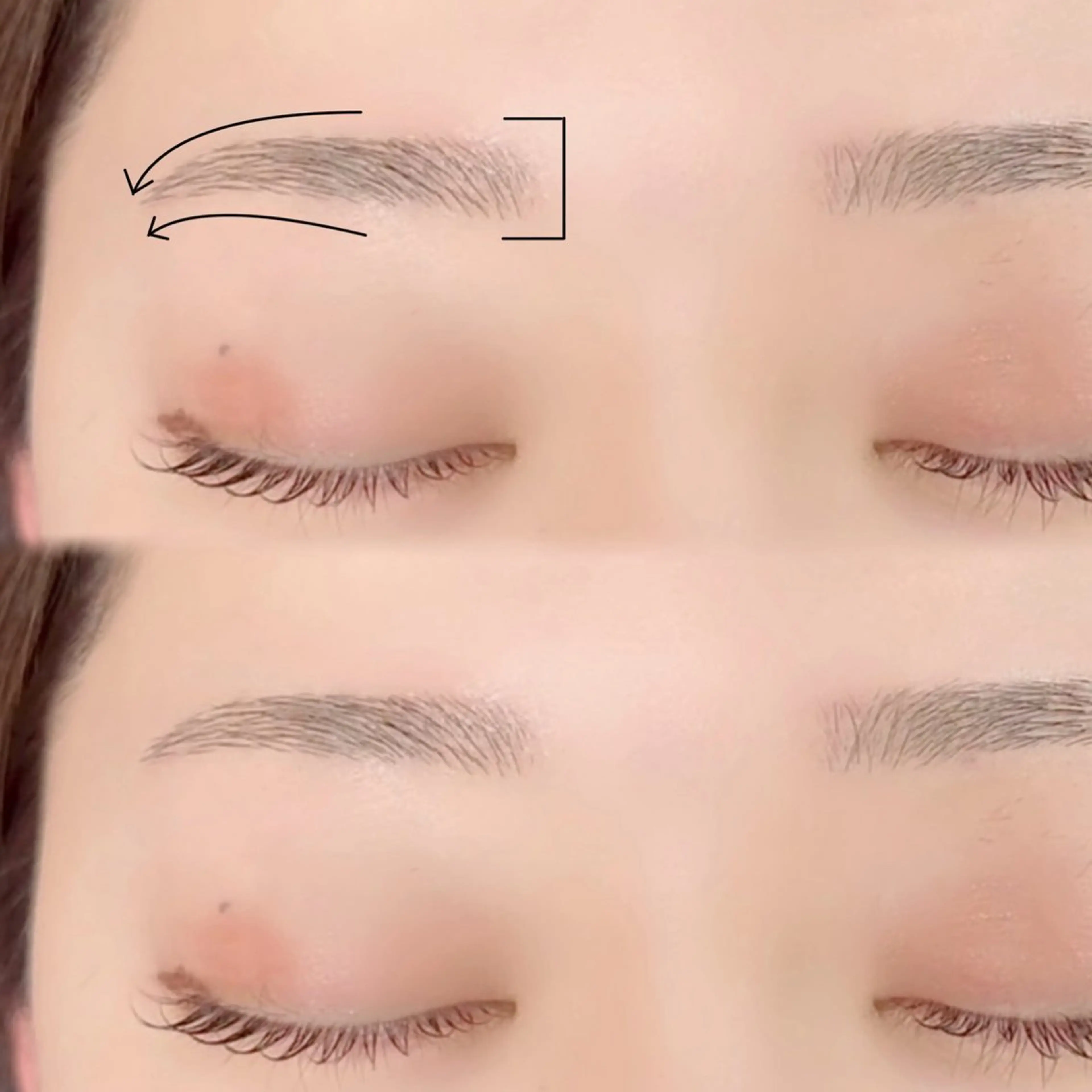 アイブロウ ワックス脱毛 眉カット 博多/束感まつ毛 🎀ナオ🎀のマツエク・マツパデザイン