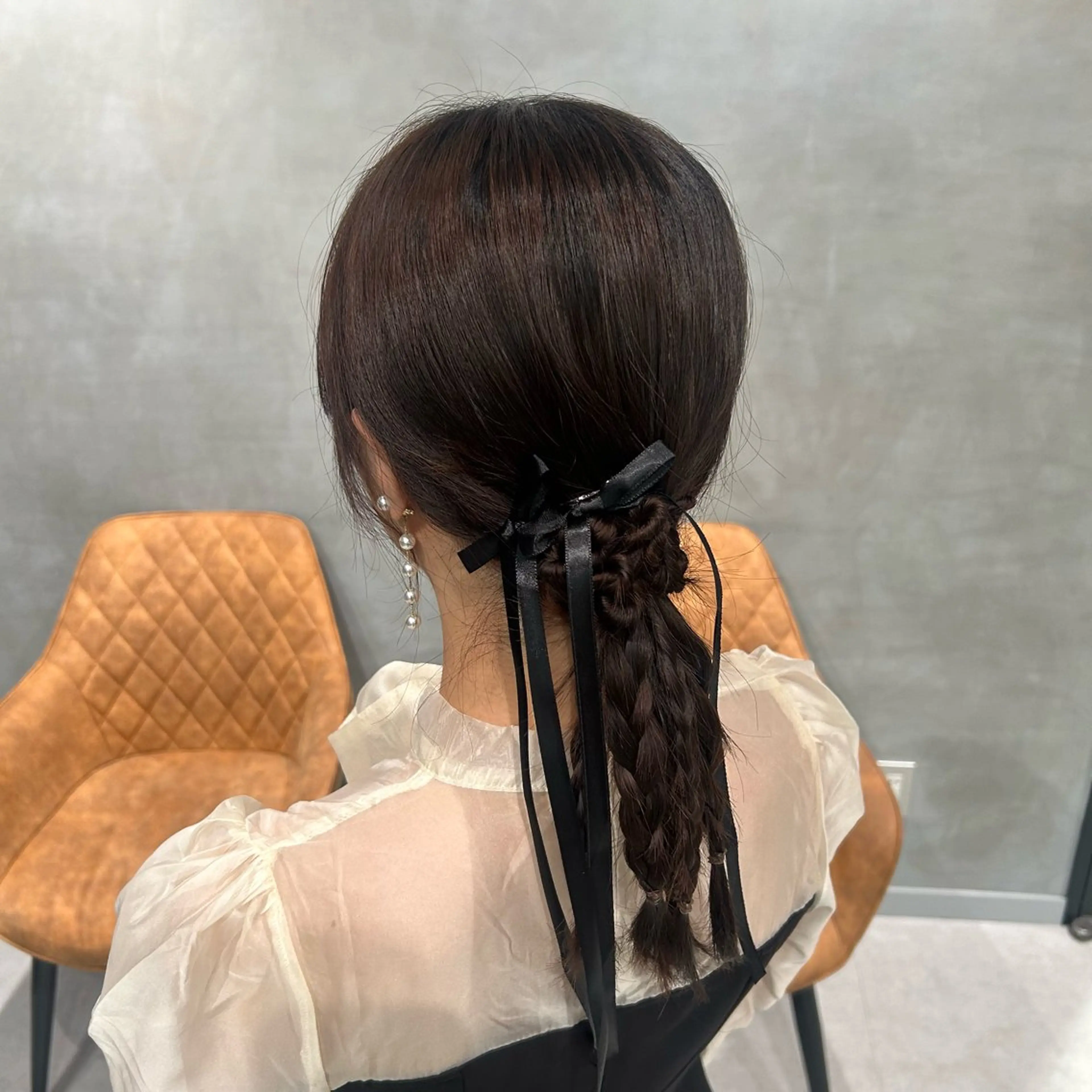 ヘアアレンジ 透明感カラー🫧 ✴︎meiのヘアスタイル