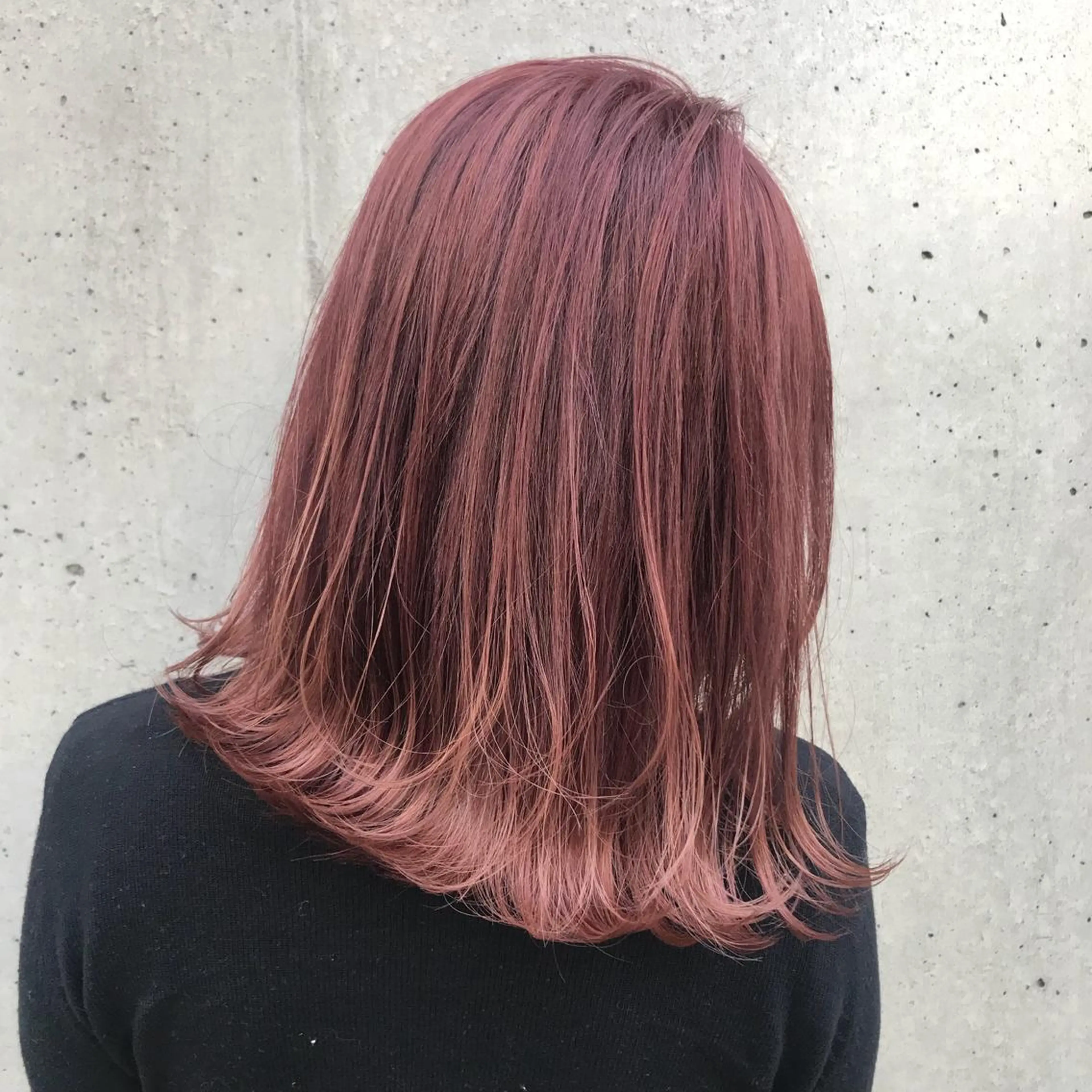 ミディアム カラー メンズ レッドカラー 外国人風カラー カット ヘアカラー トリートメント 韓国レイヤー/ミルク ティー🦋高橋　暖のヘアスタイル