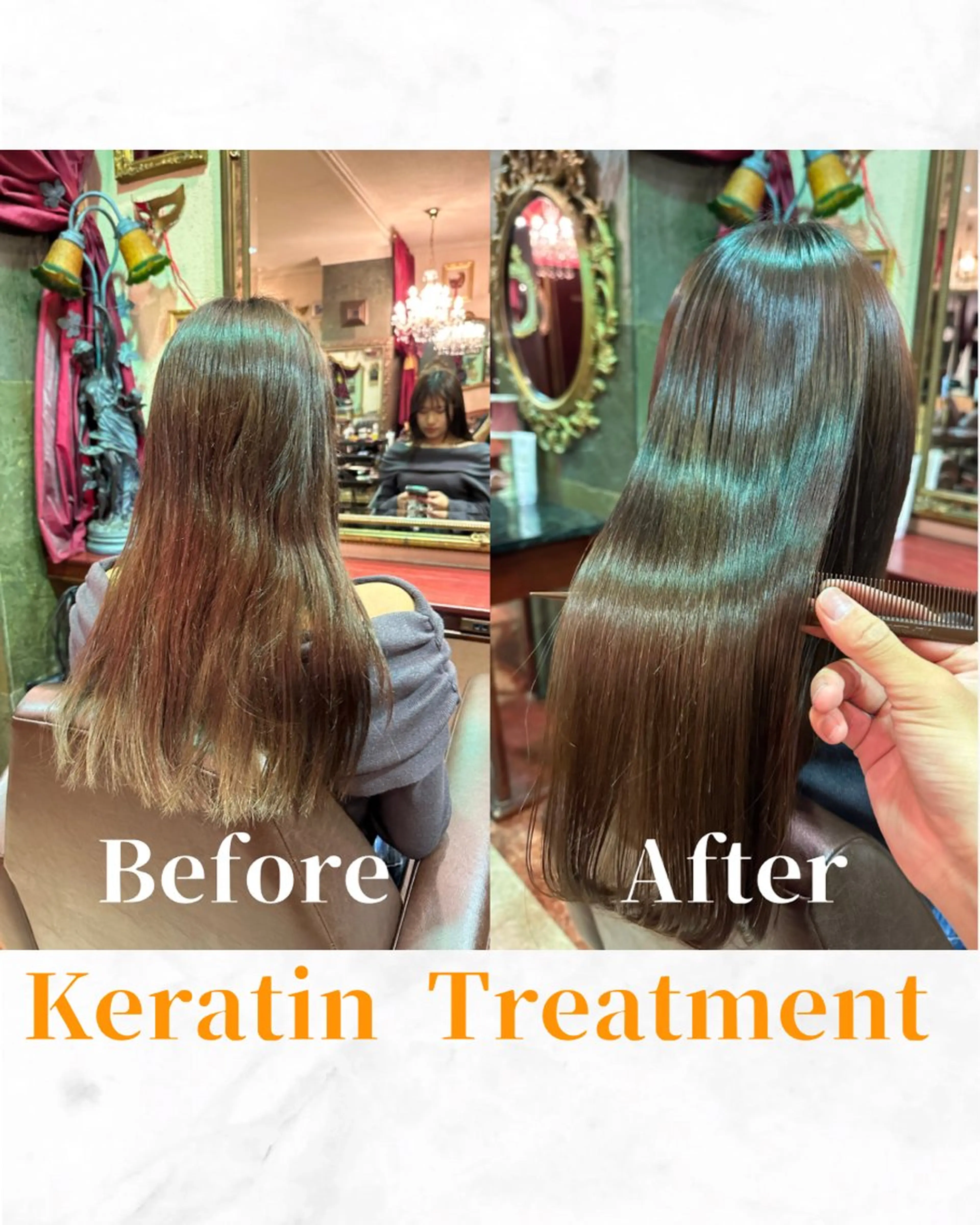 ロング カラー トリートメント カット ヘアカラー トリートメント 【レイヤー/韓国風 /髪質改善】RINのヘアスタイル