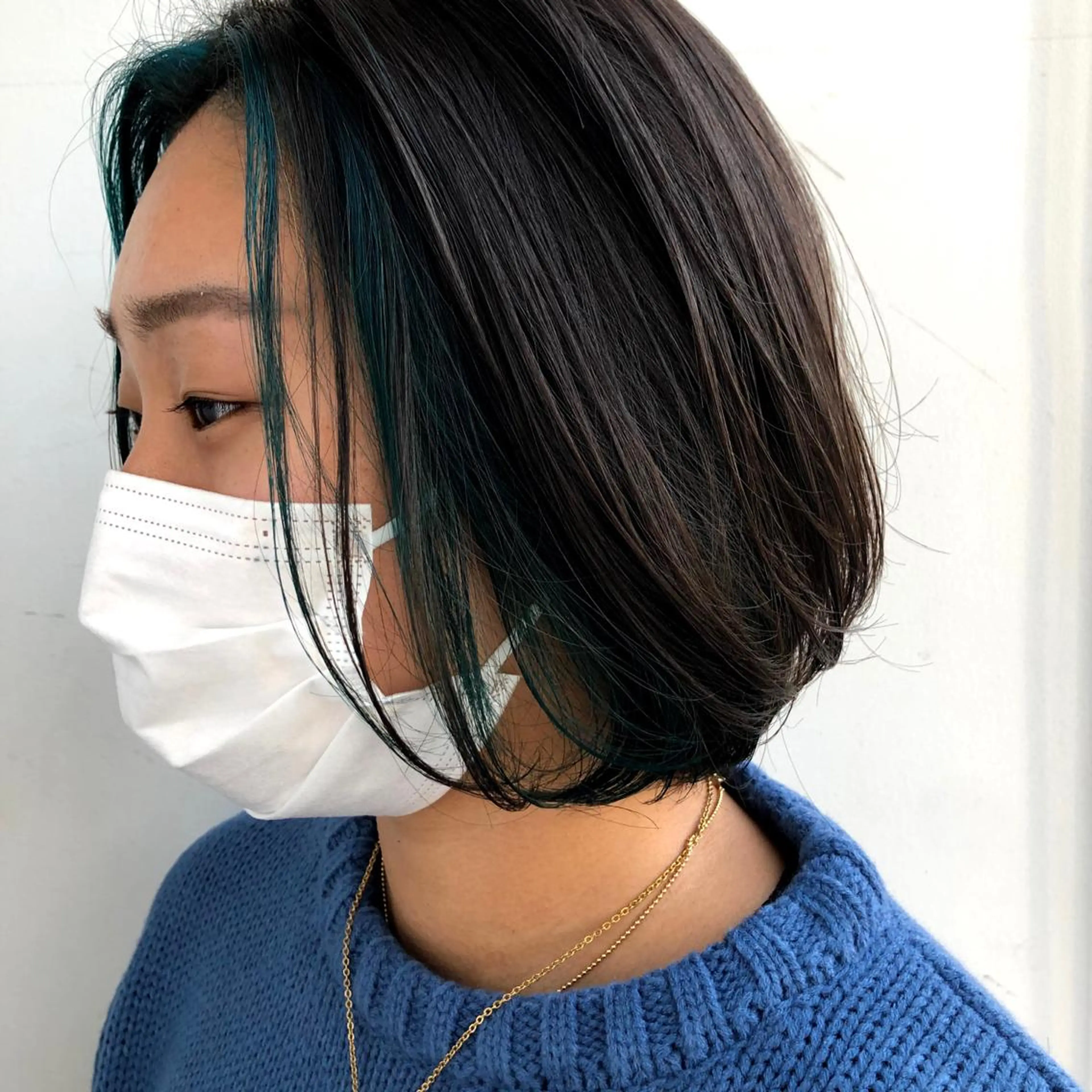 ショート カラー ヘアアレンジ インナーカラー OAK 学芸大学所属・秋葉萌　透明感カラー /レイヤー/ボブ♡のヘアスタイル