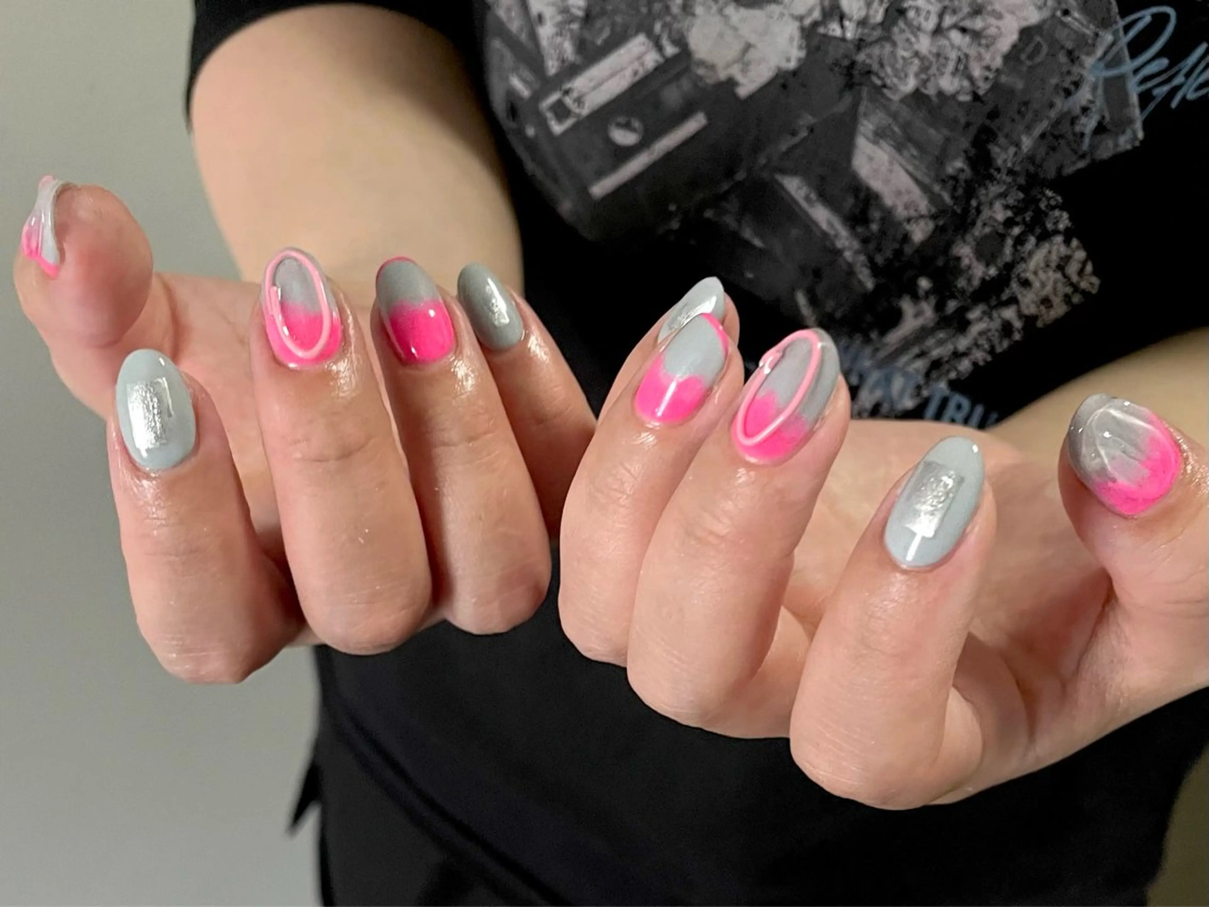 ネイル ピンク F room 表参道のネイルデザイン