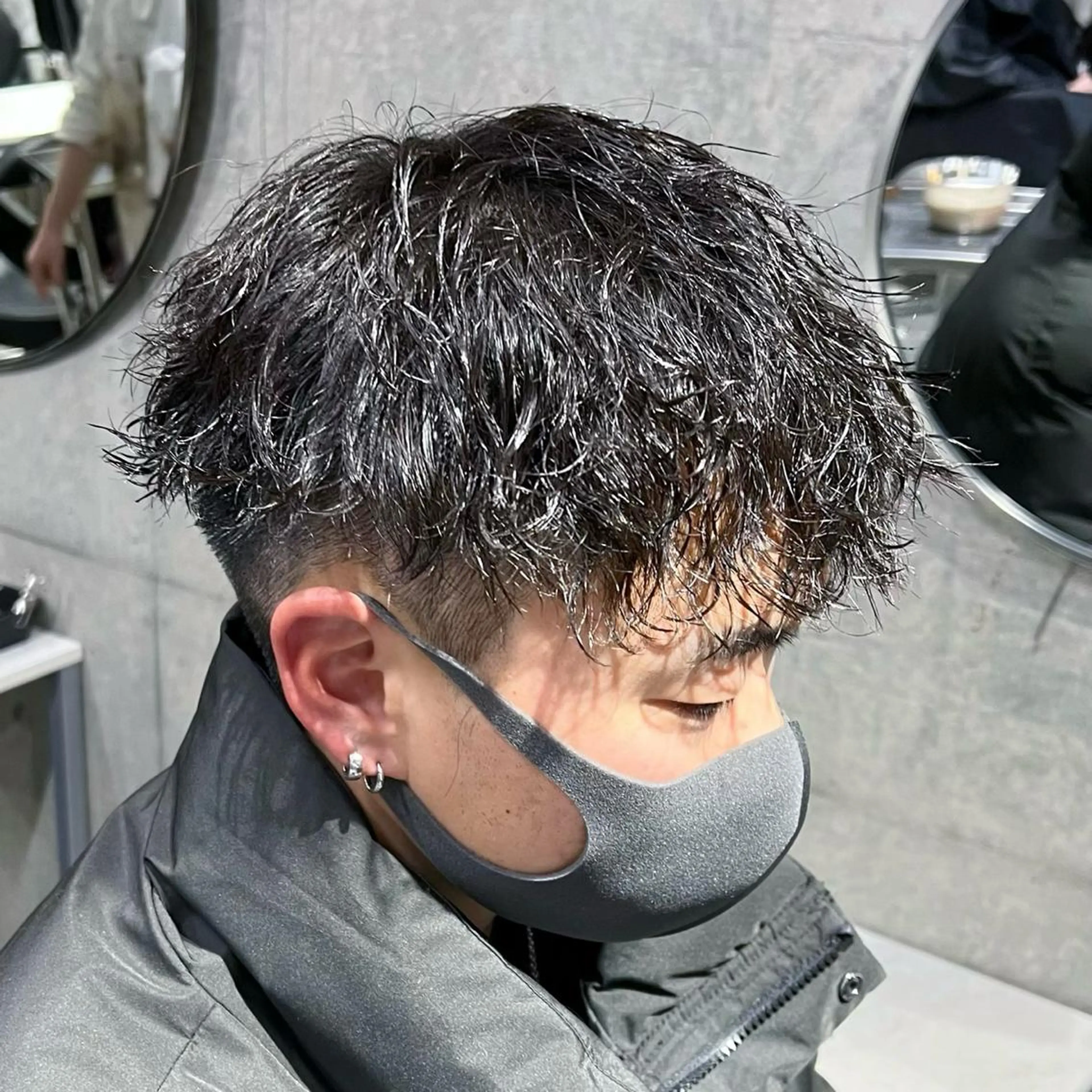 ショート パーマ メンズ カット パーマ Rea men's 原宿所属・藤井優大 店舗異動しましたのその他イメージ