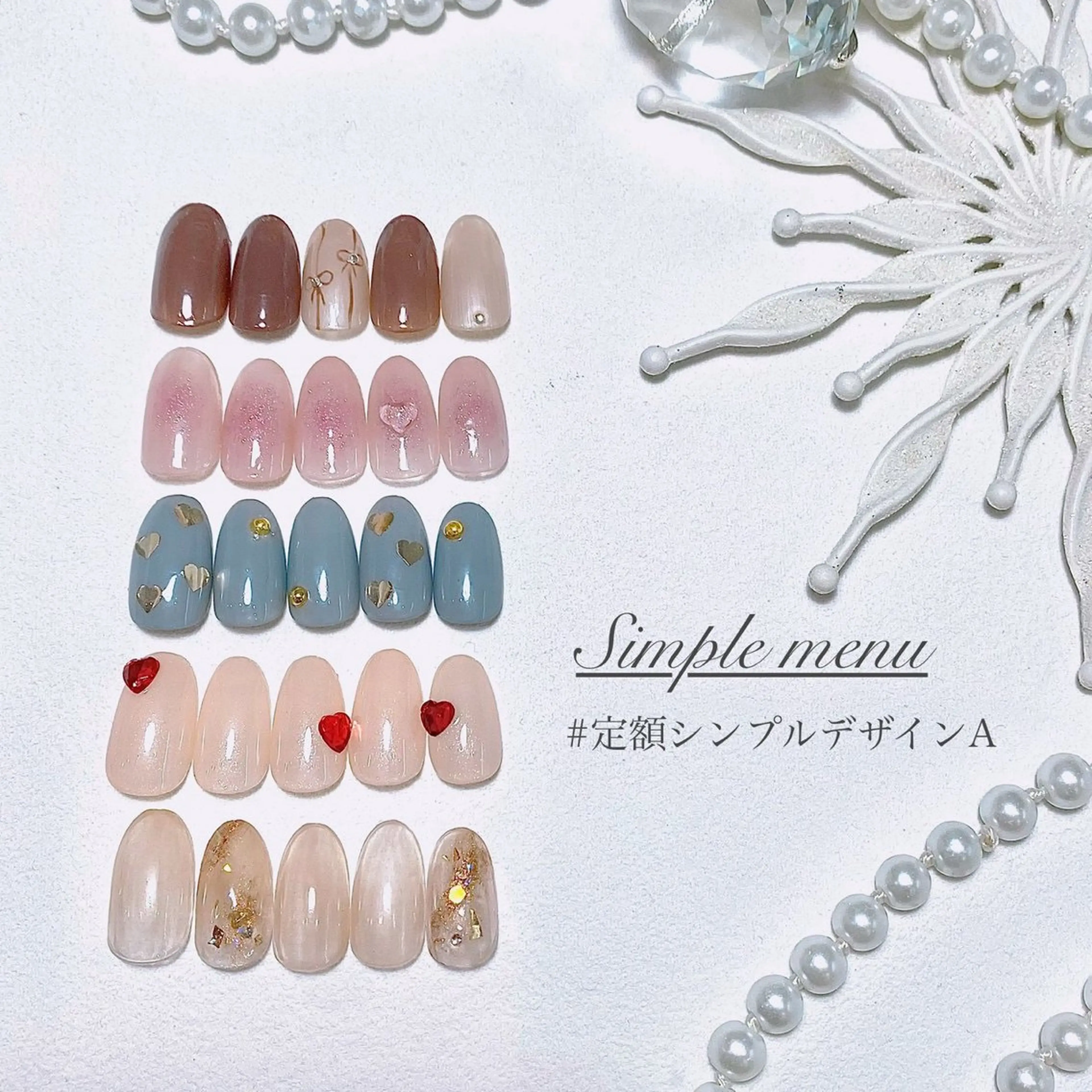 ネイル ハンドネイル M2beauty Renaのネイルデザイン