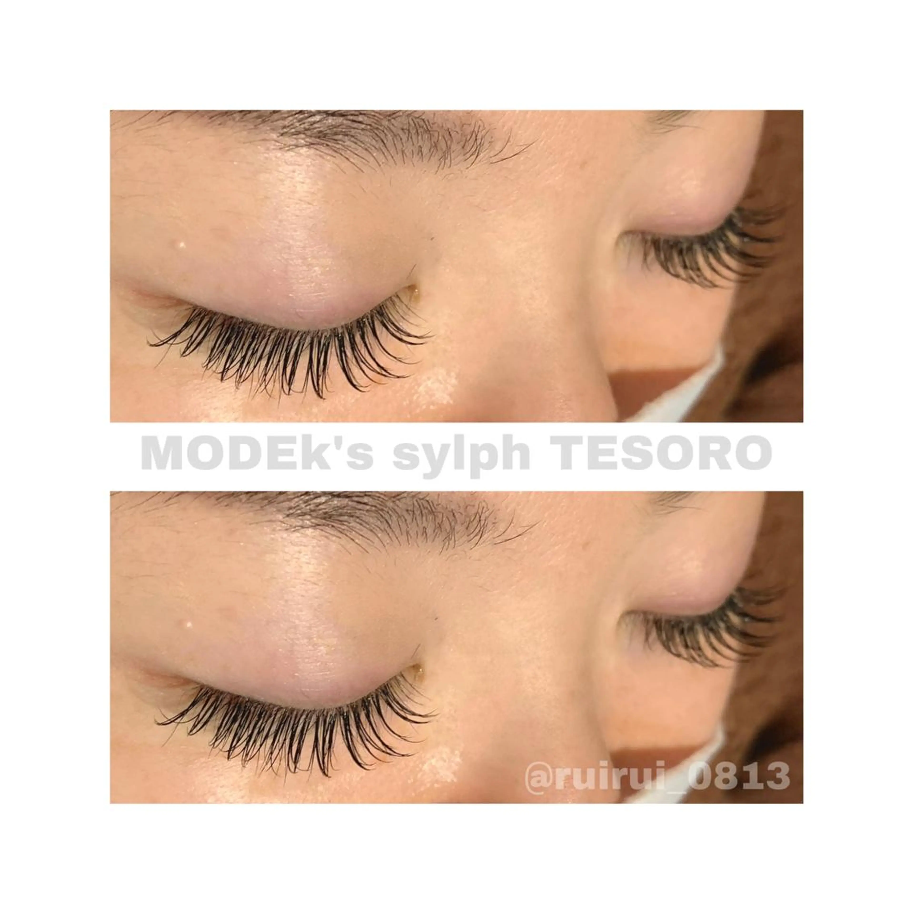 マツエク・マツパ マツエク MODEk's TESORO柿崎流依のマツエク・マツパデザイン