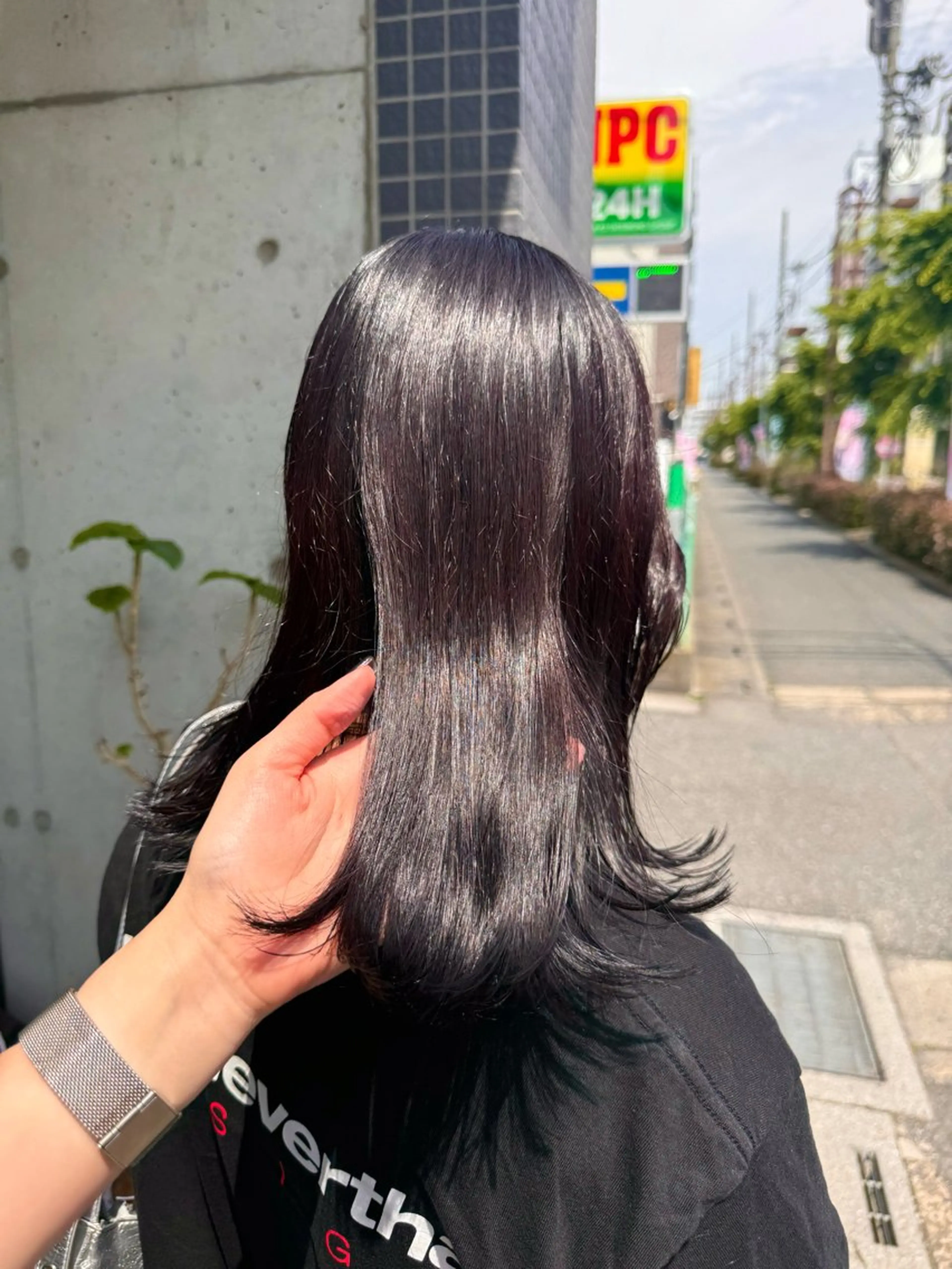 ミディアム カット ヘアカラー トリートメント 榎本雪来⛄️ メンズカット✂️のヘアスタイル