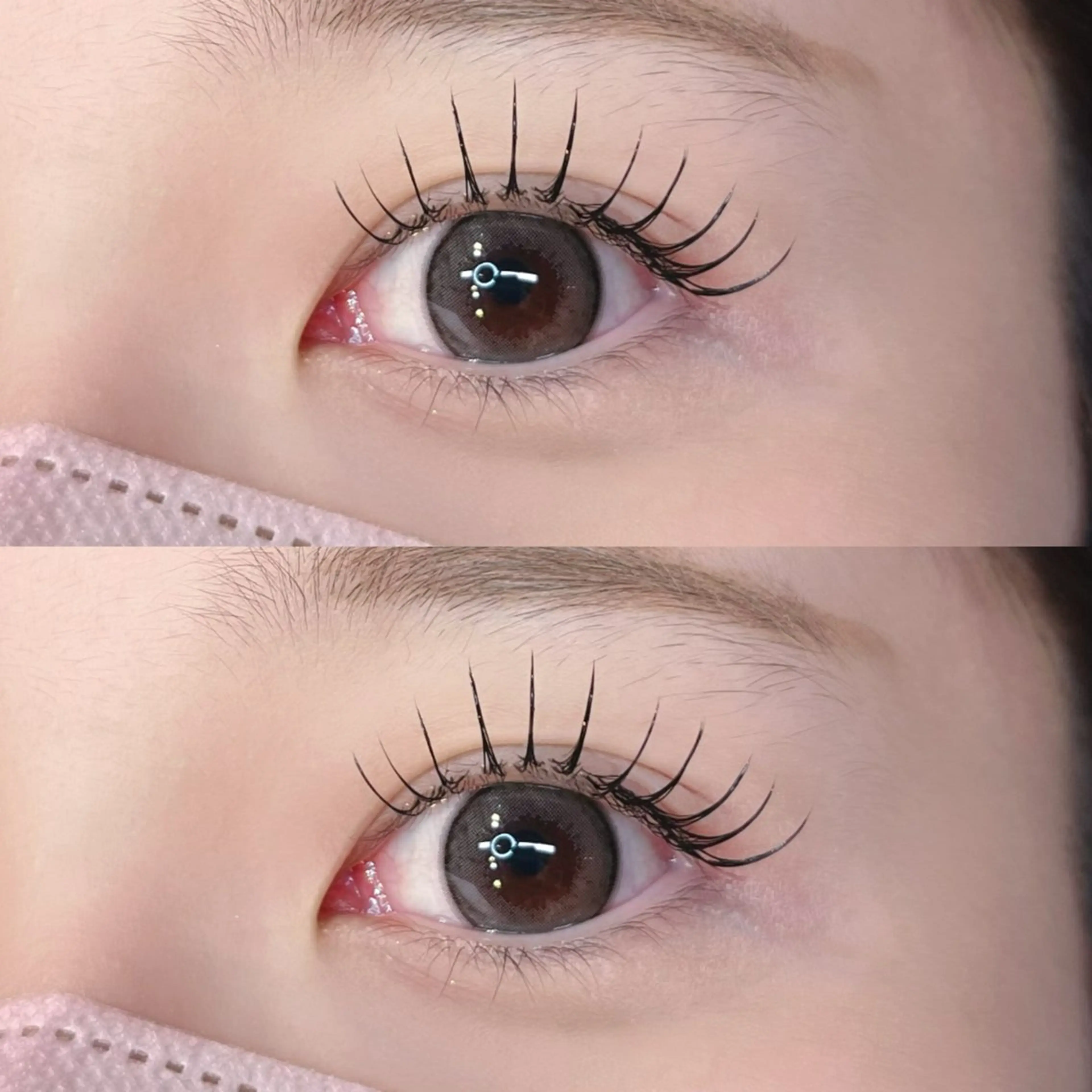 マツエク・マツパ 心斎橋束感マツエク 🖤Kisaのマツエク・マツパデザイン