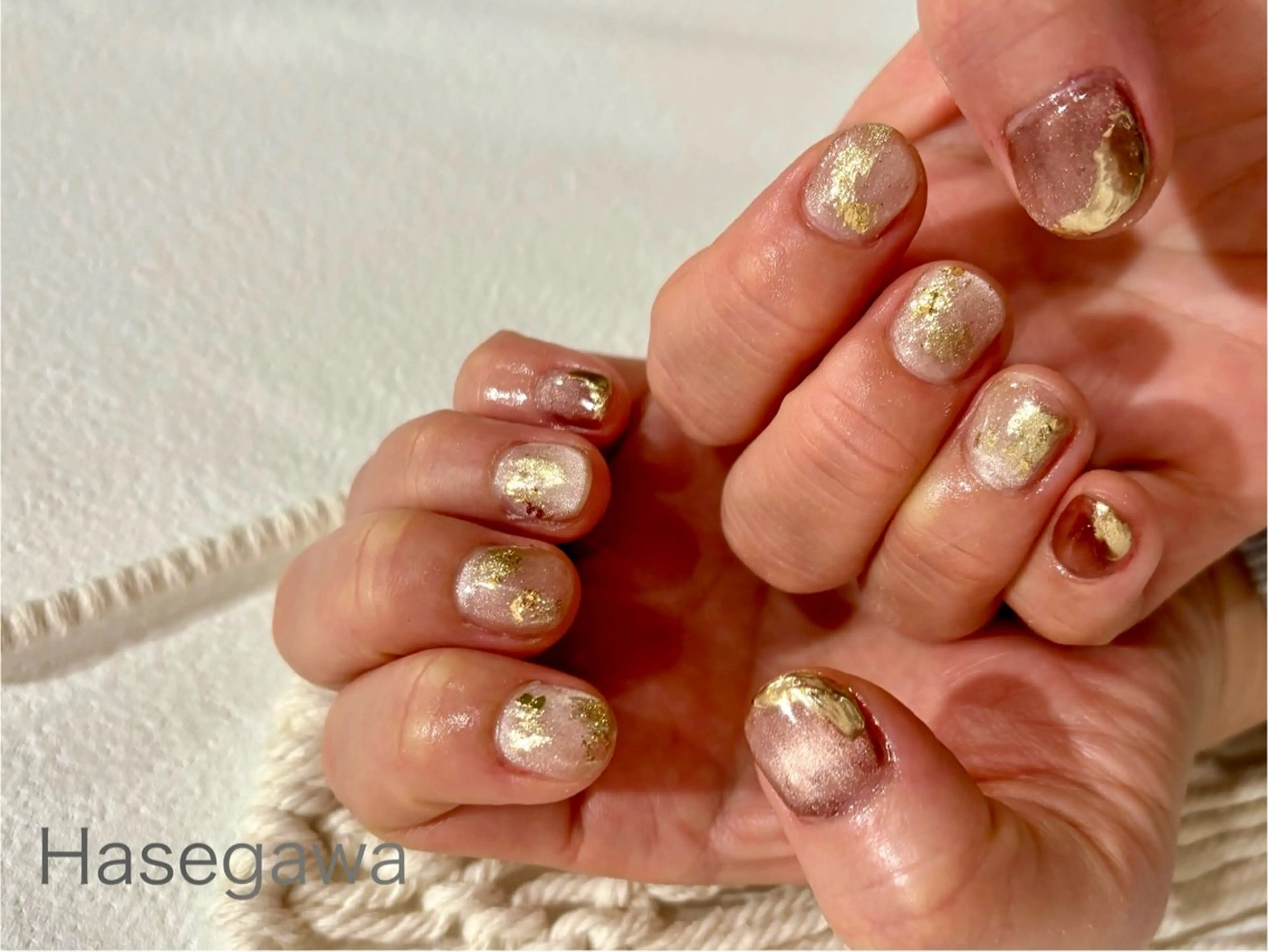 ネイル アートネイル マグネットネイル ミラーネイル ハンドネイル DROP所属・DROP 長谷川のネイルデザイン