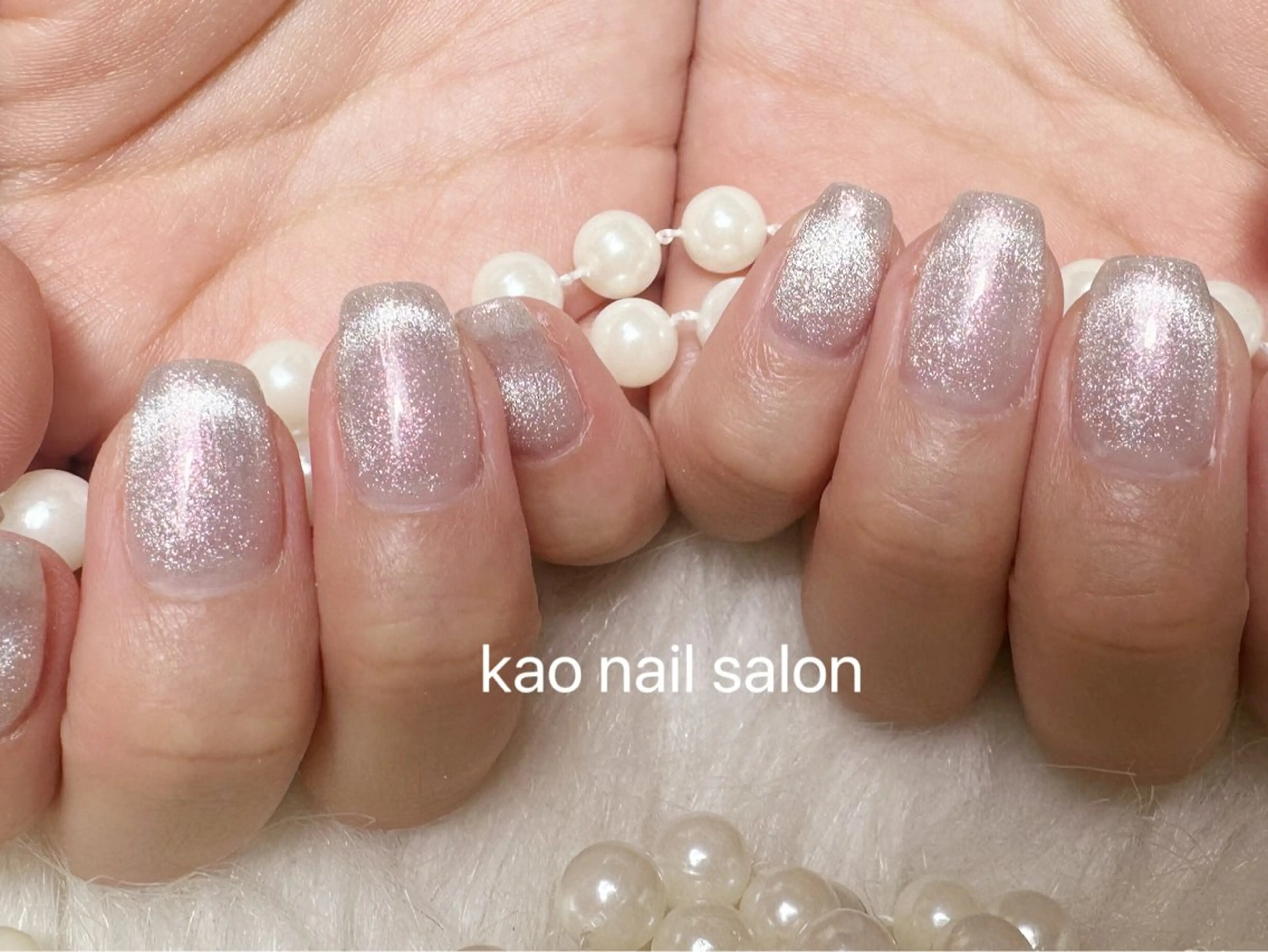 ネイル ハンドネイル kao nail マグネット/長さだしのネイルデザイン