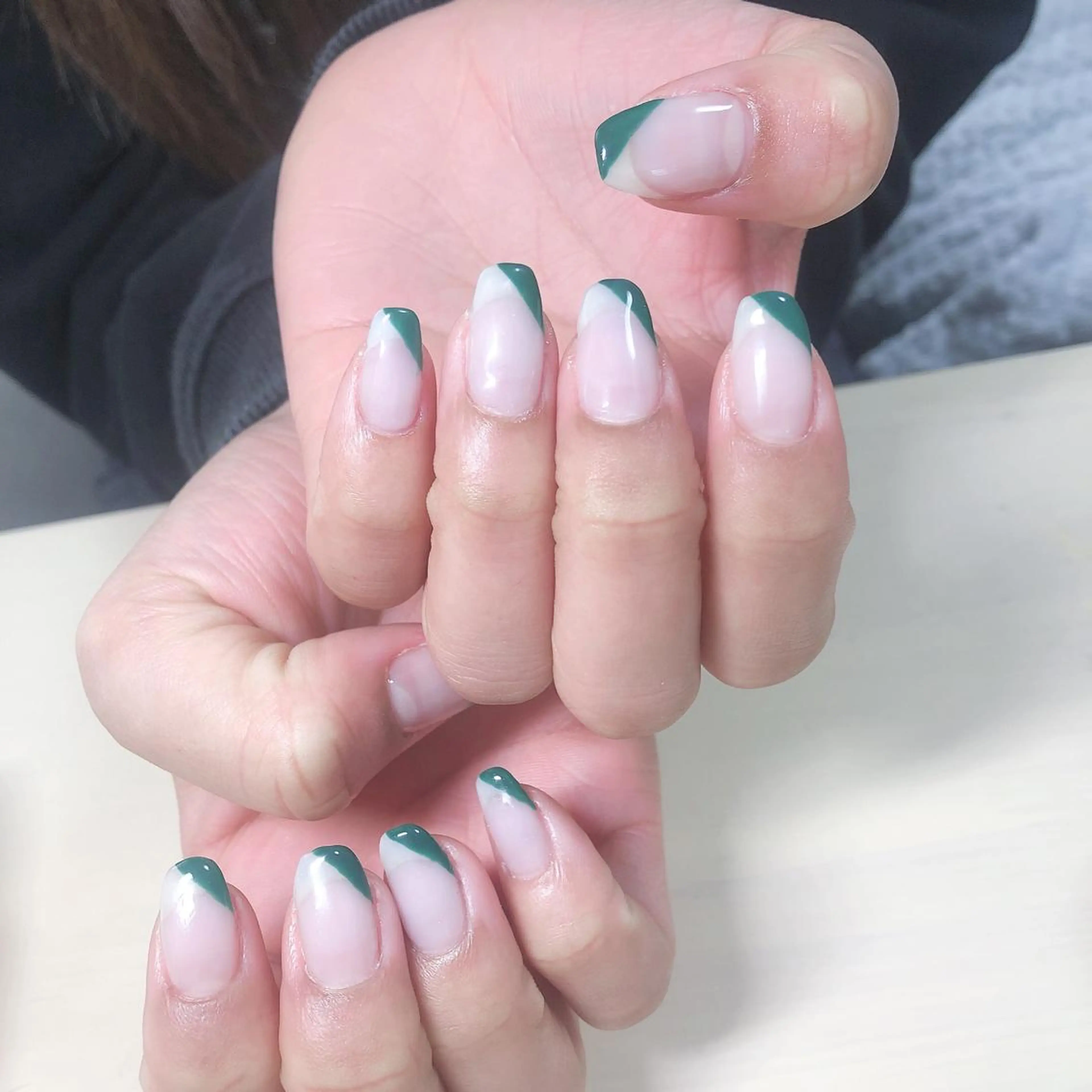 ネイル フレンチネイル 結城 怜菜のネイルデザイン