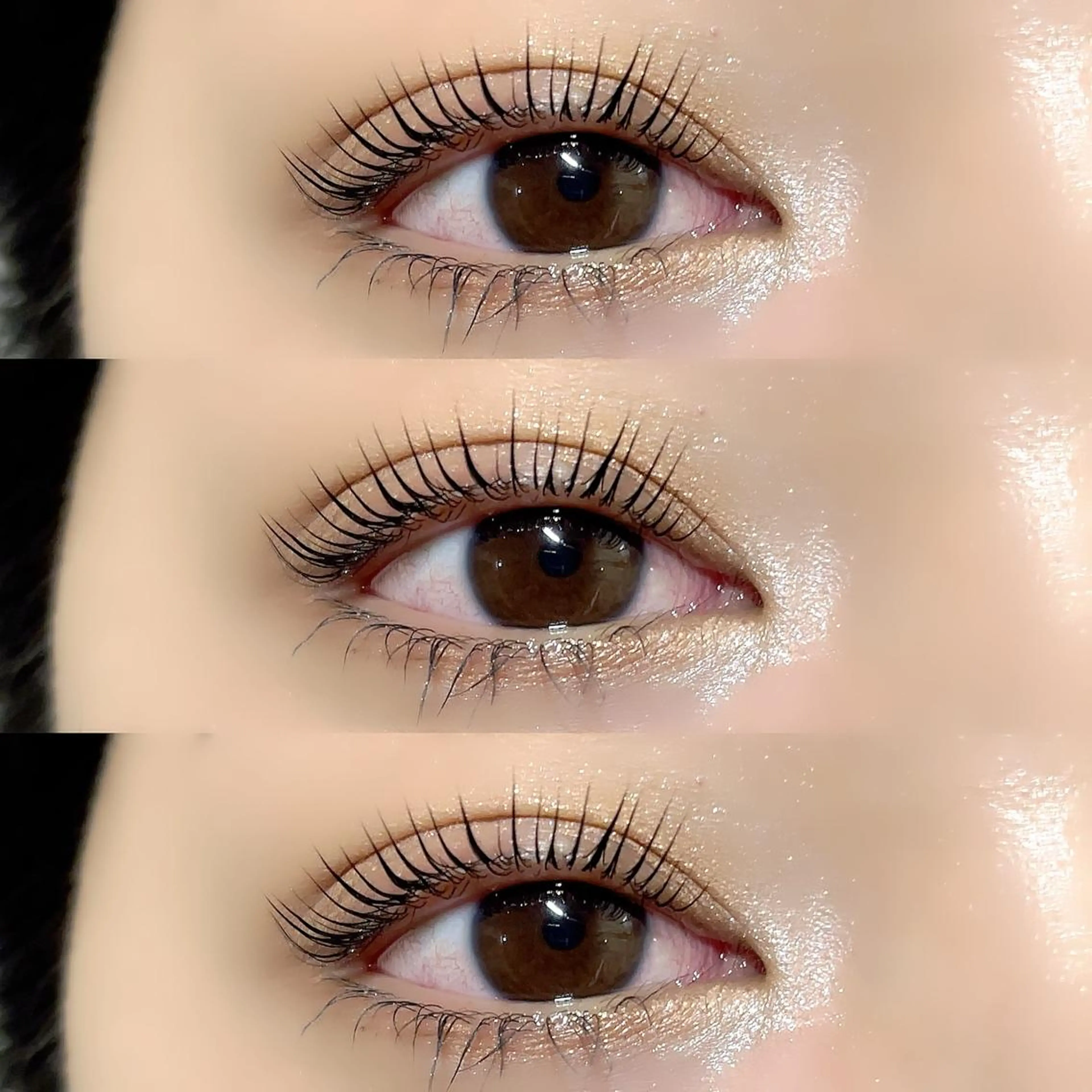 【⭐️トリートメント付まつげパーマ⭐️】まつ毛をケアしながらまつげパーマができます😌の写真