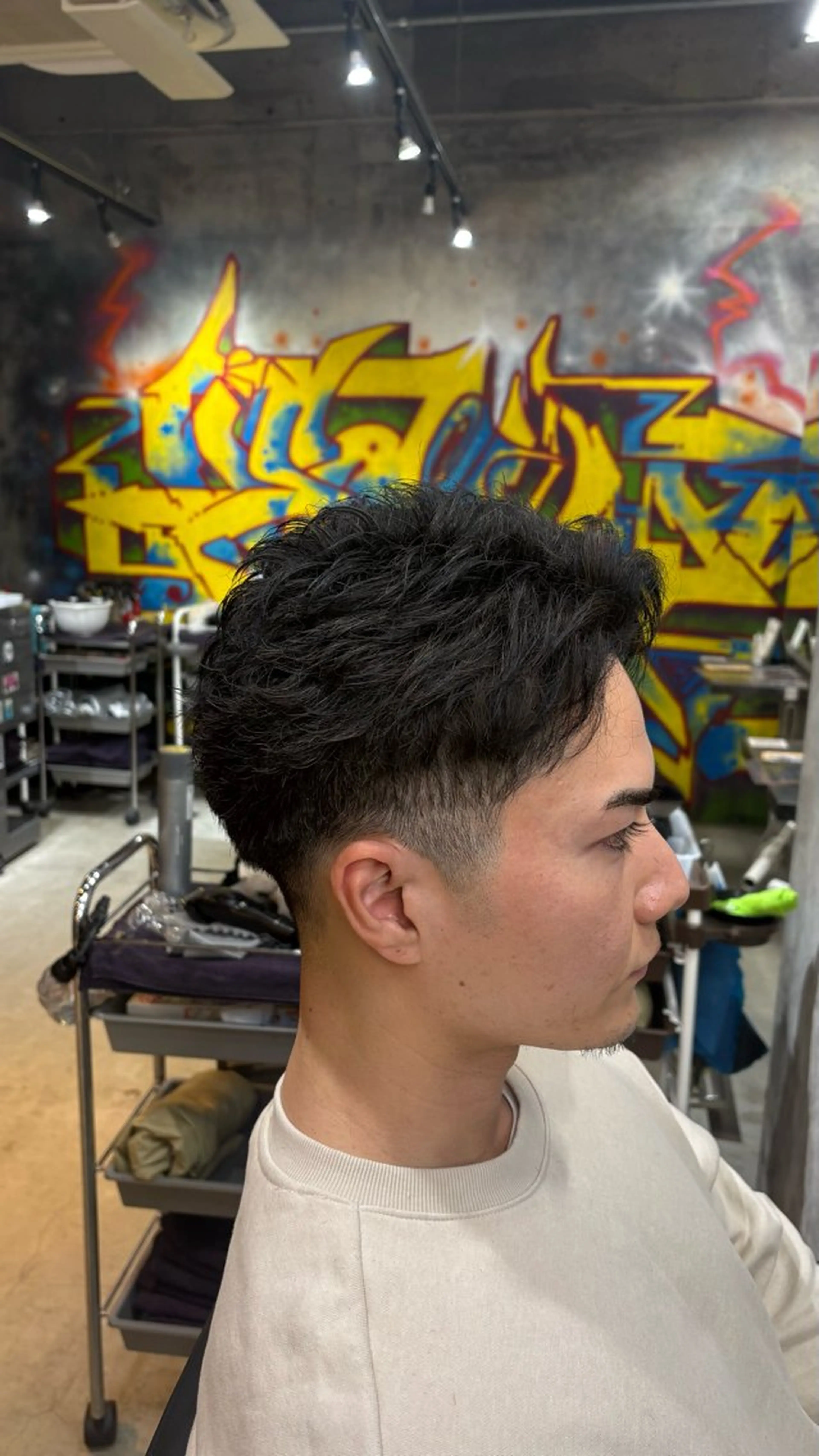 ショート 永倉 迅人 /メンズカットパーマのヘアスタイル