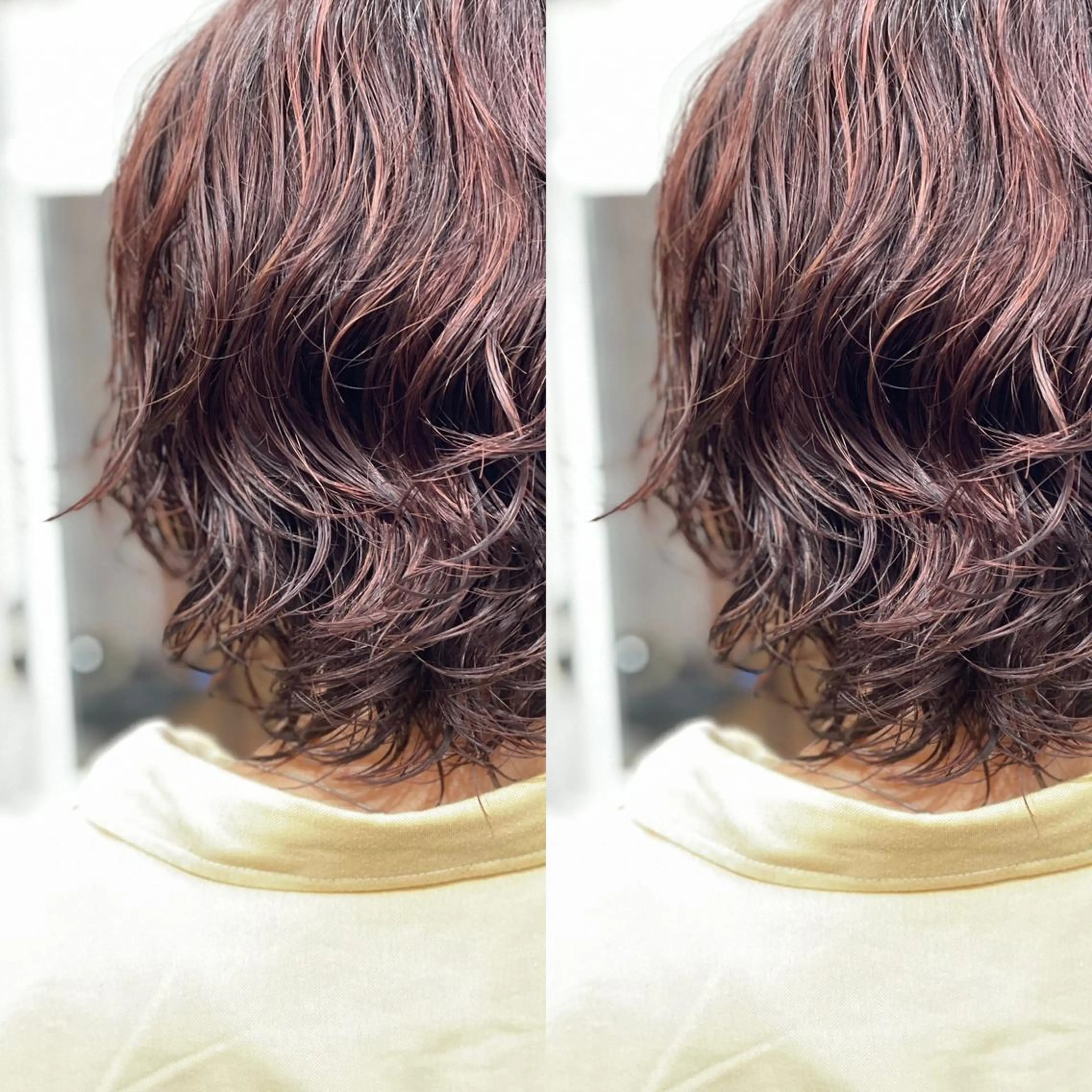 セミロング カラー Snaly カラー特化ページのヘアスタイル