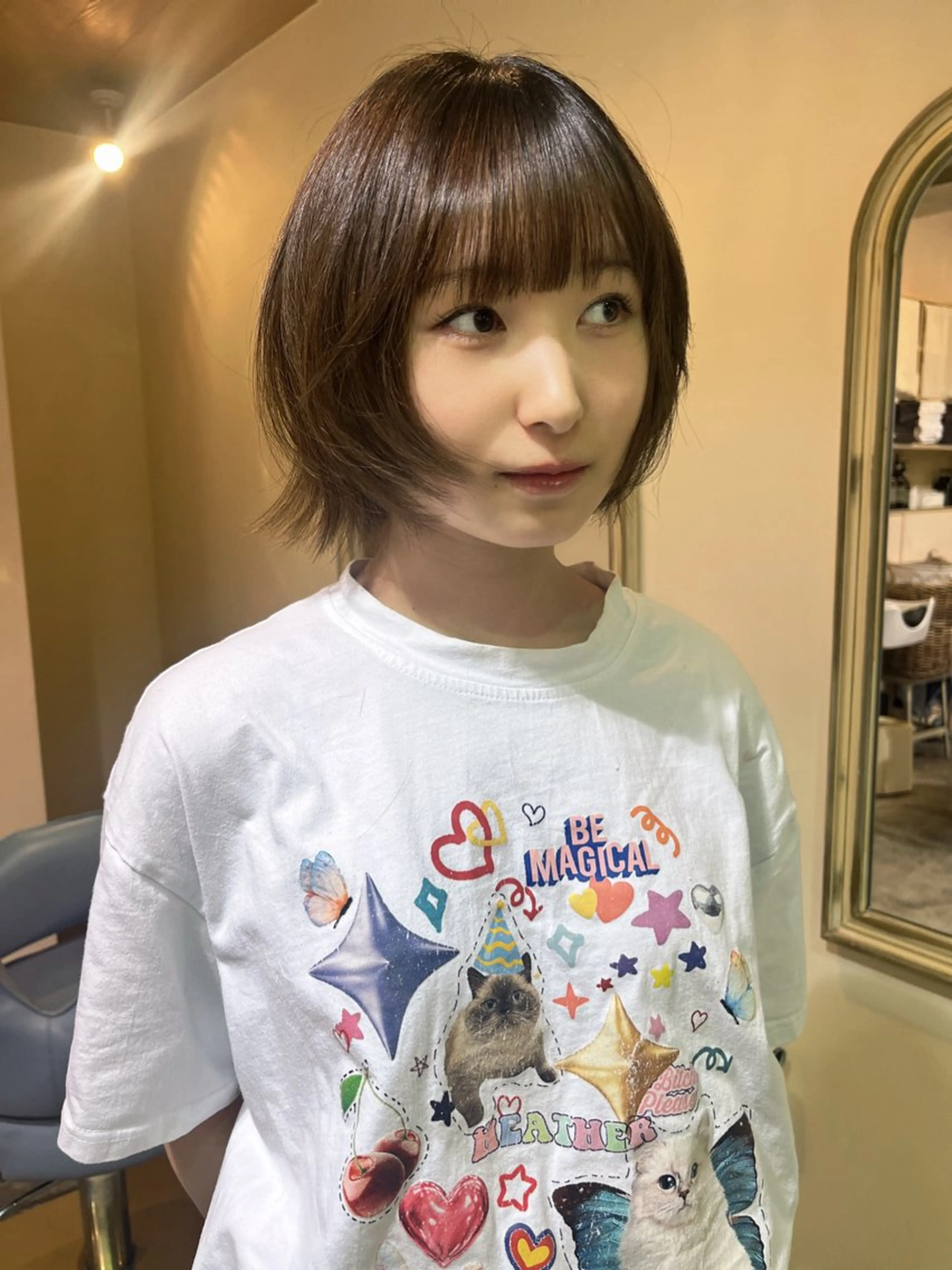 ミディアム カットモデル募集🤍 🐇anzuのヘアスタイル