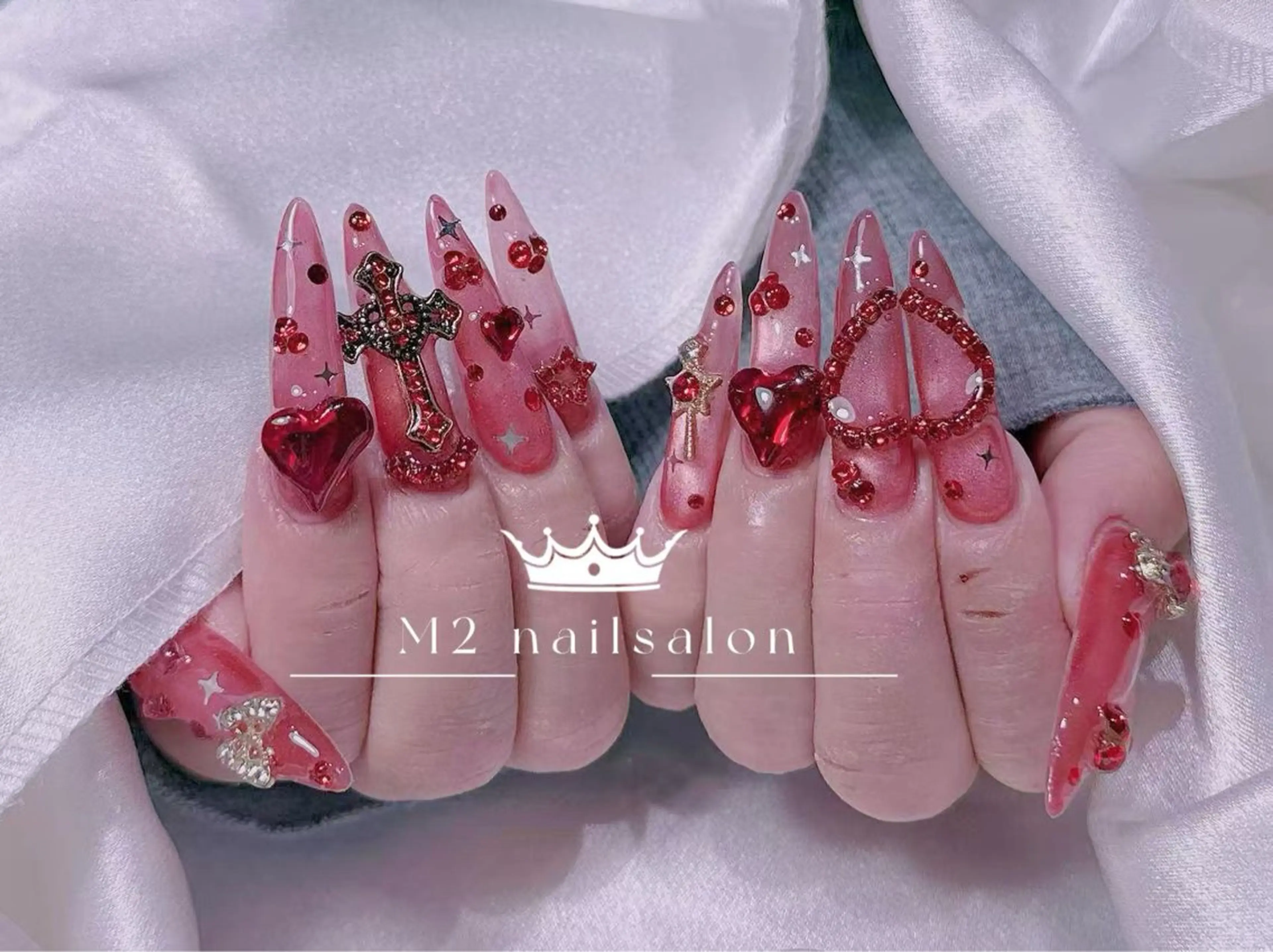 ネイル ハンドネイル エムズ エムズのマツエク・マツパデザイン