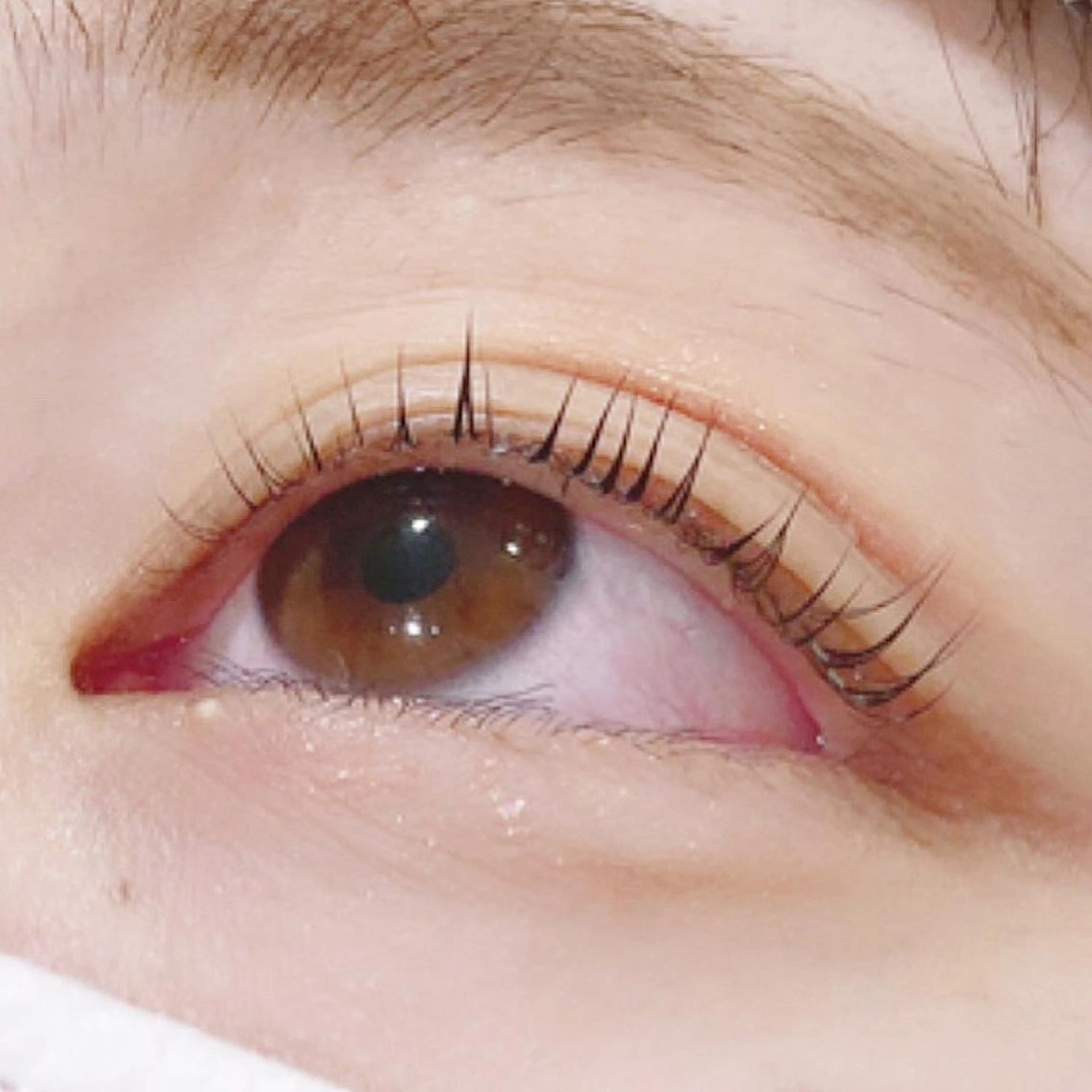 マツエク・マツパ 曲がる縮毛矯正 LIBER 　岩名のヘアスタイル