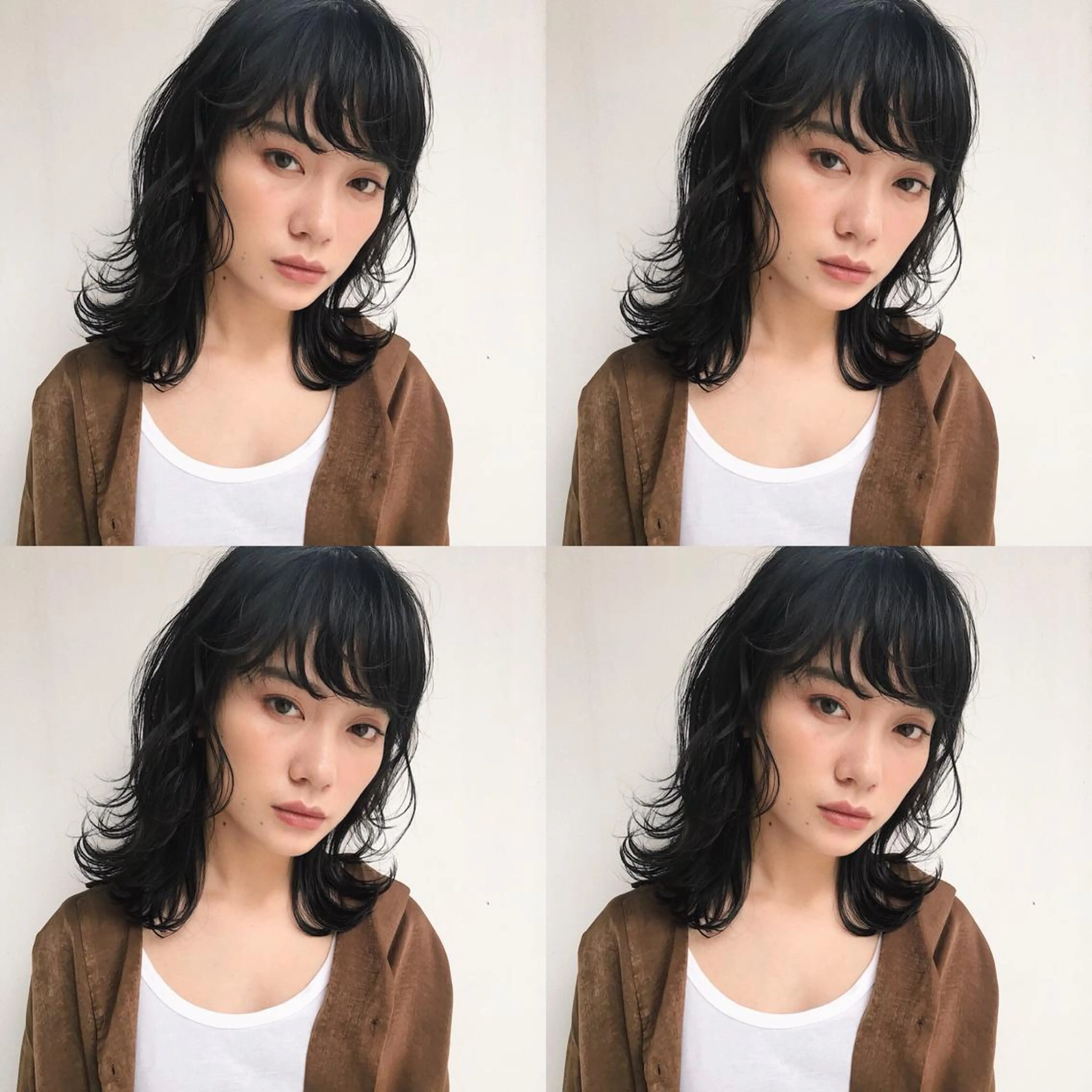 ミディアム カラー パーマ ヘアアレンジ ミディアムパーマ GOTODAY SHAiRE   SALON　青山所属・松田 亮葉のヘアスタイル