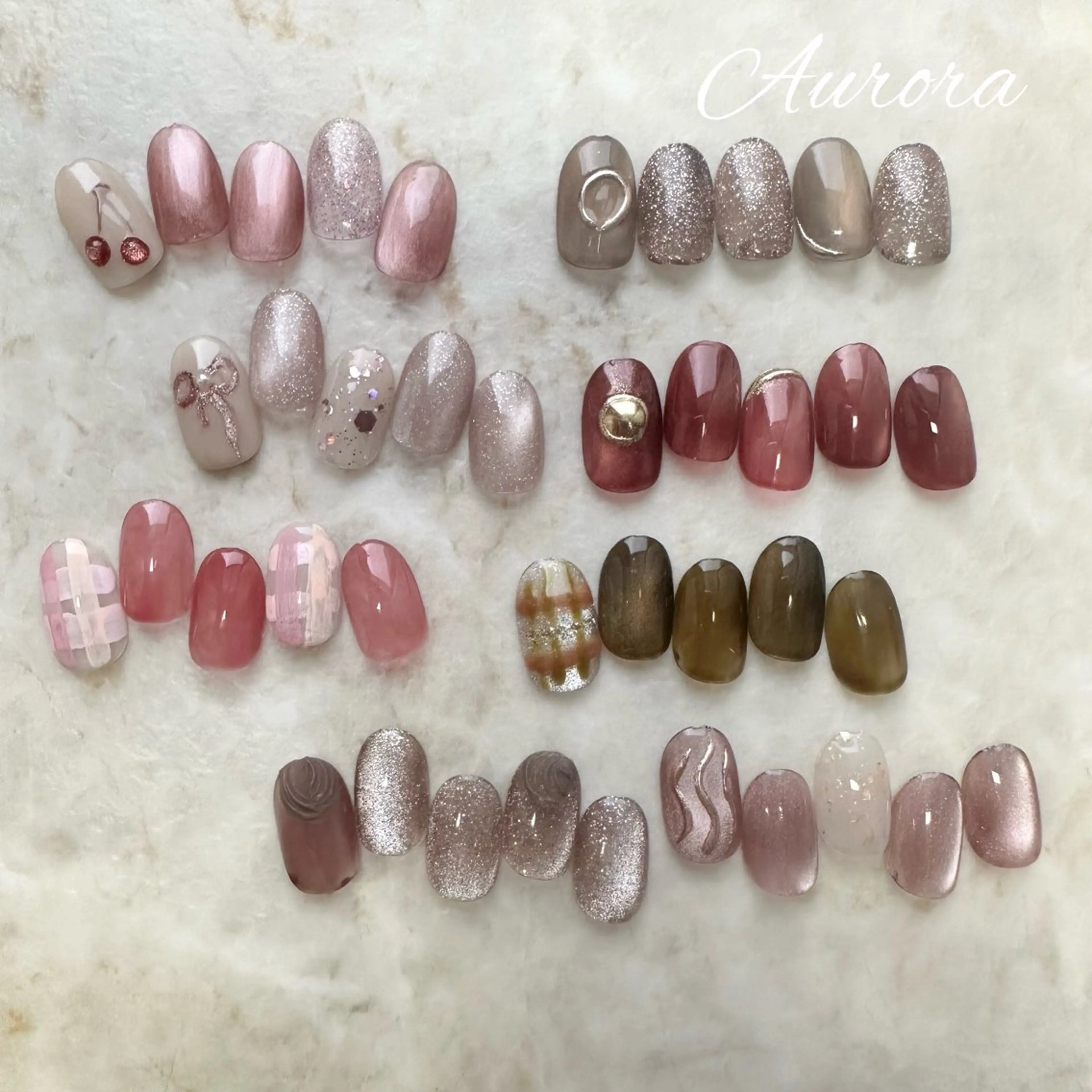 ネイル Aurora所属・Aurora kayoのネイルデザイン