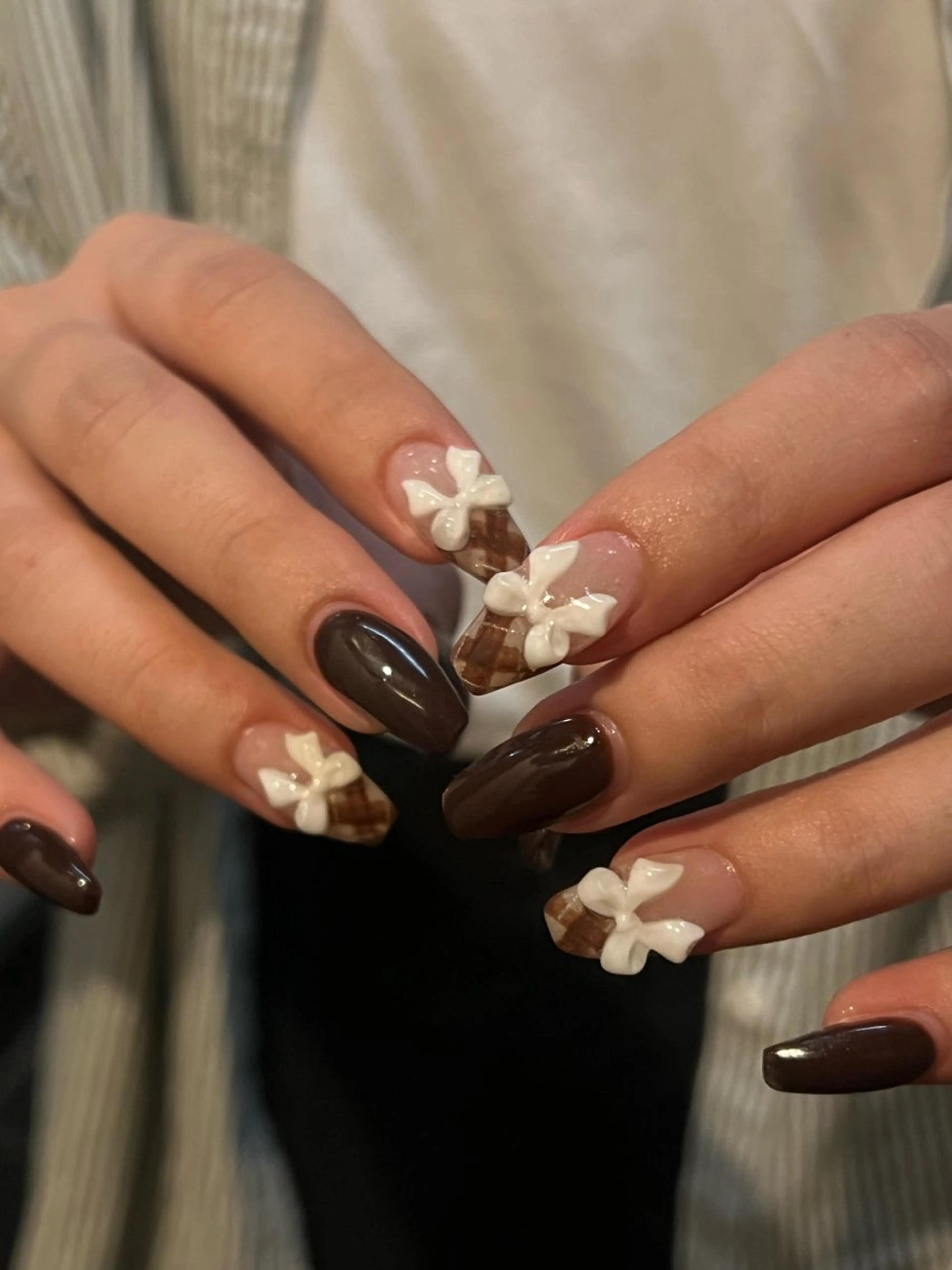 ネイル ハンドネイル Hata nail 🎀個性派ニュアンスのネイルデザイン