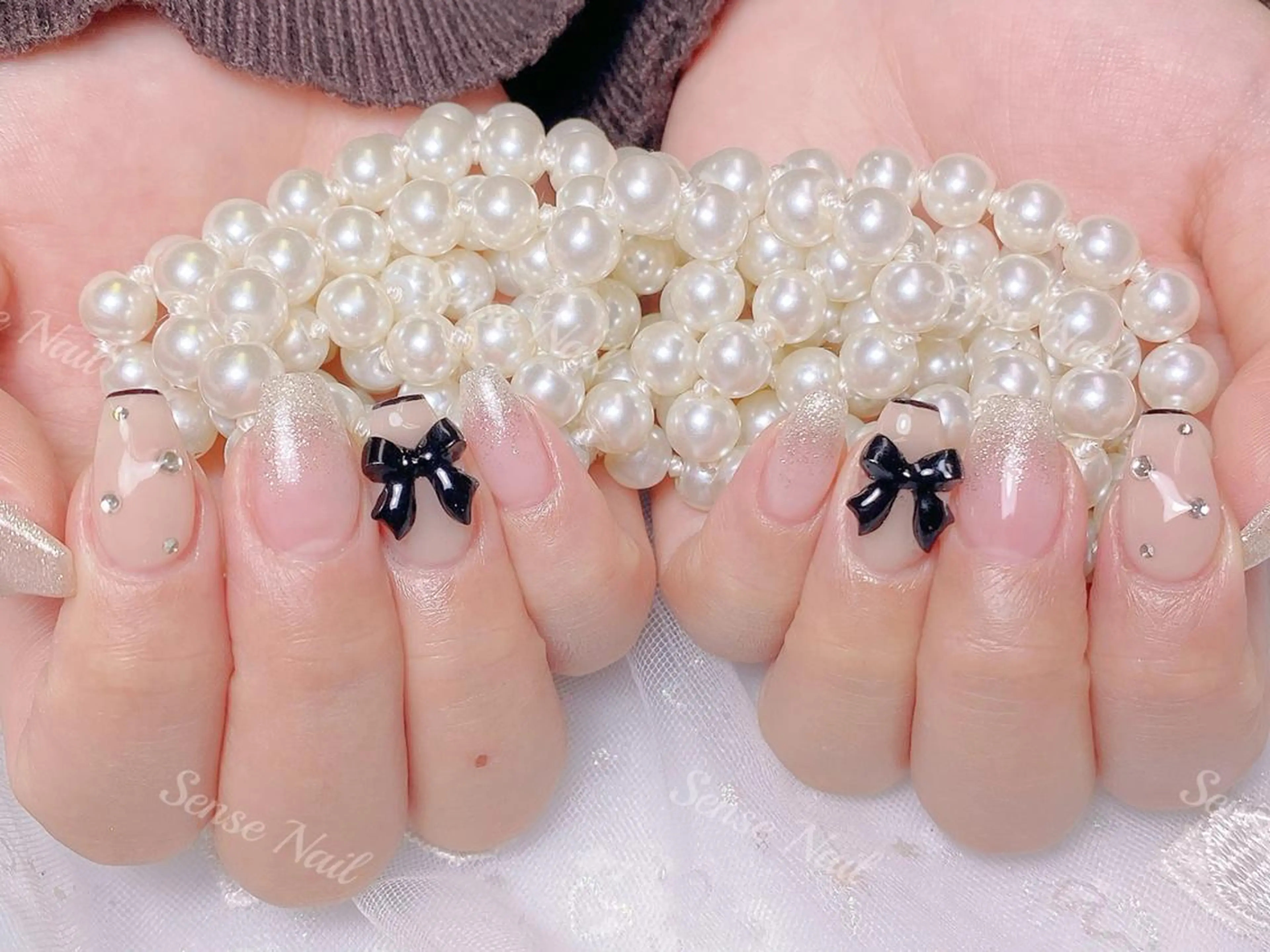 ネイル ハンドネイル ハンドケア Queening 🦋のネイルデザイン