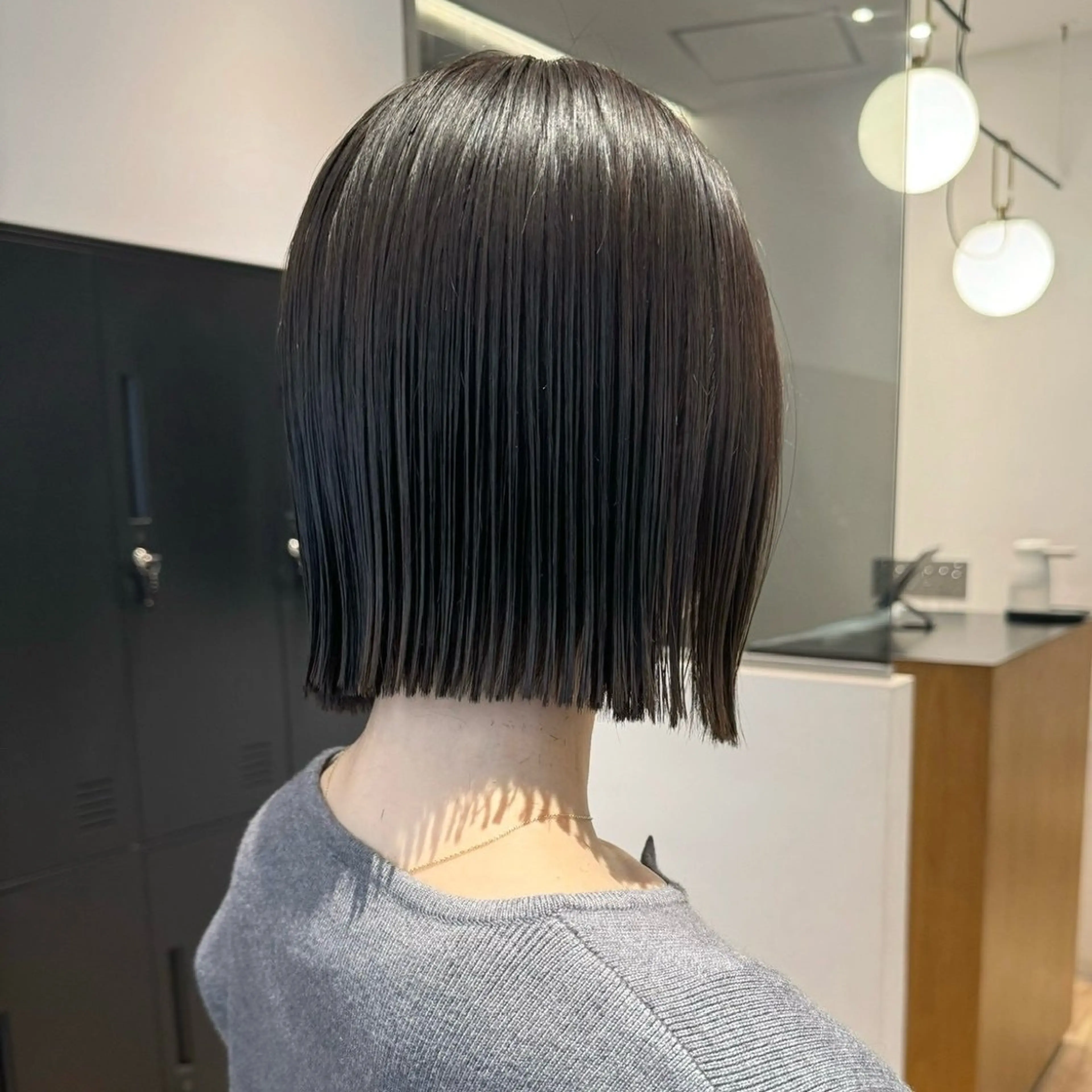 ショート カラー カット 縮毛矯正 銀座/髪質改善カラー /ボブ/本田 聖のヘアスタイル