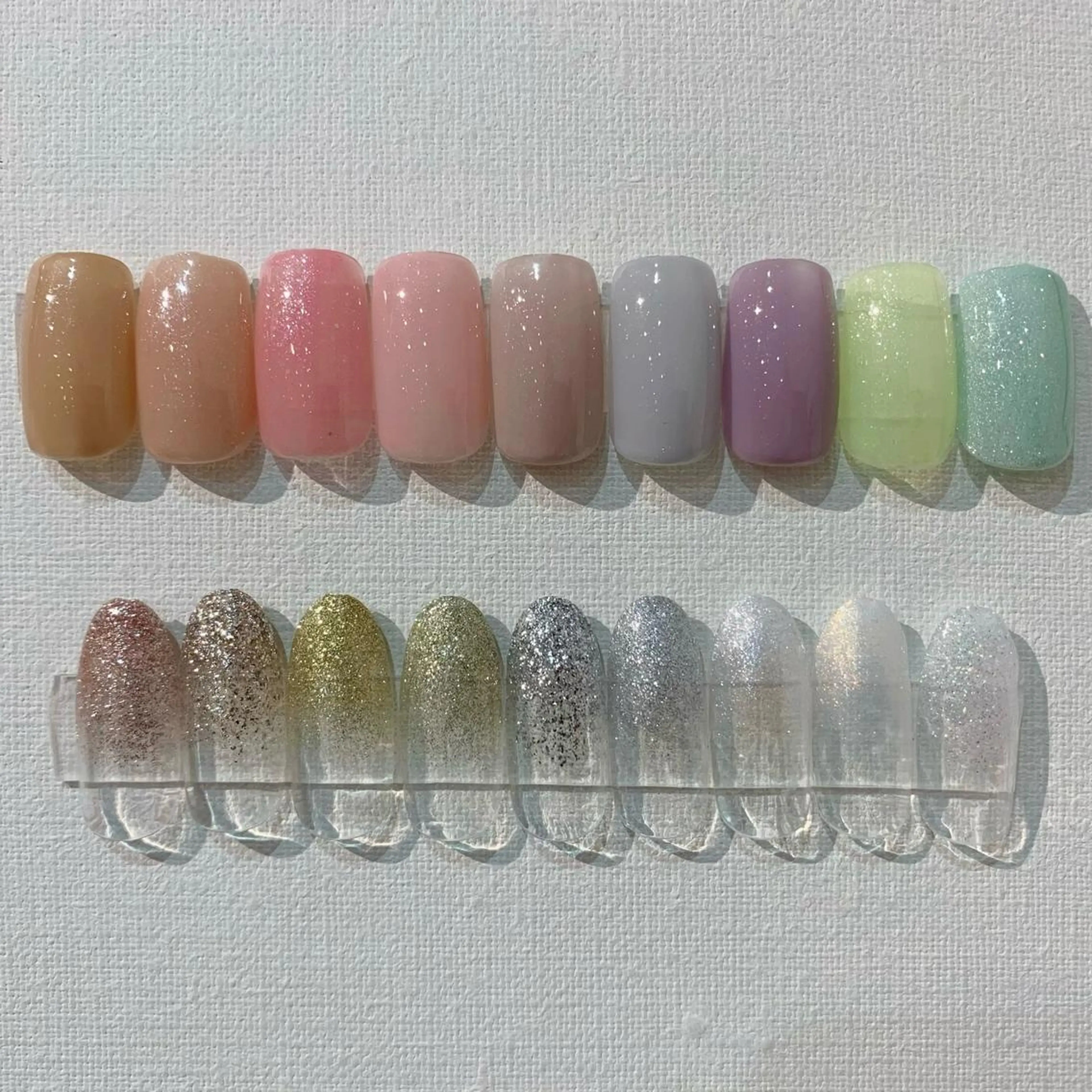 ネイル ラメ(グリッター) ハンドネイル YUKIMO🍎名駅 /ニュアンスのネイルデザイン