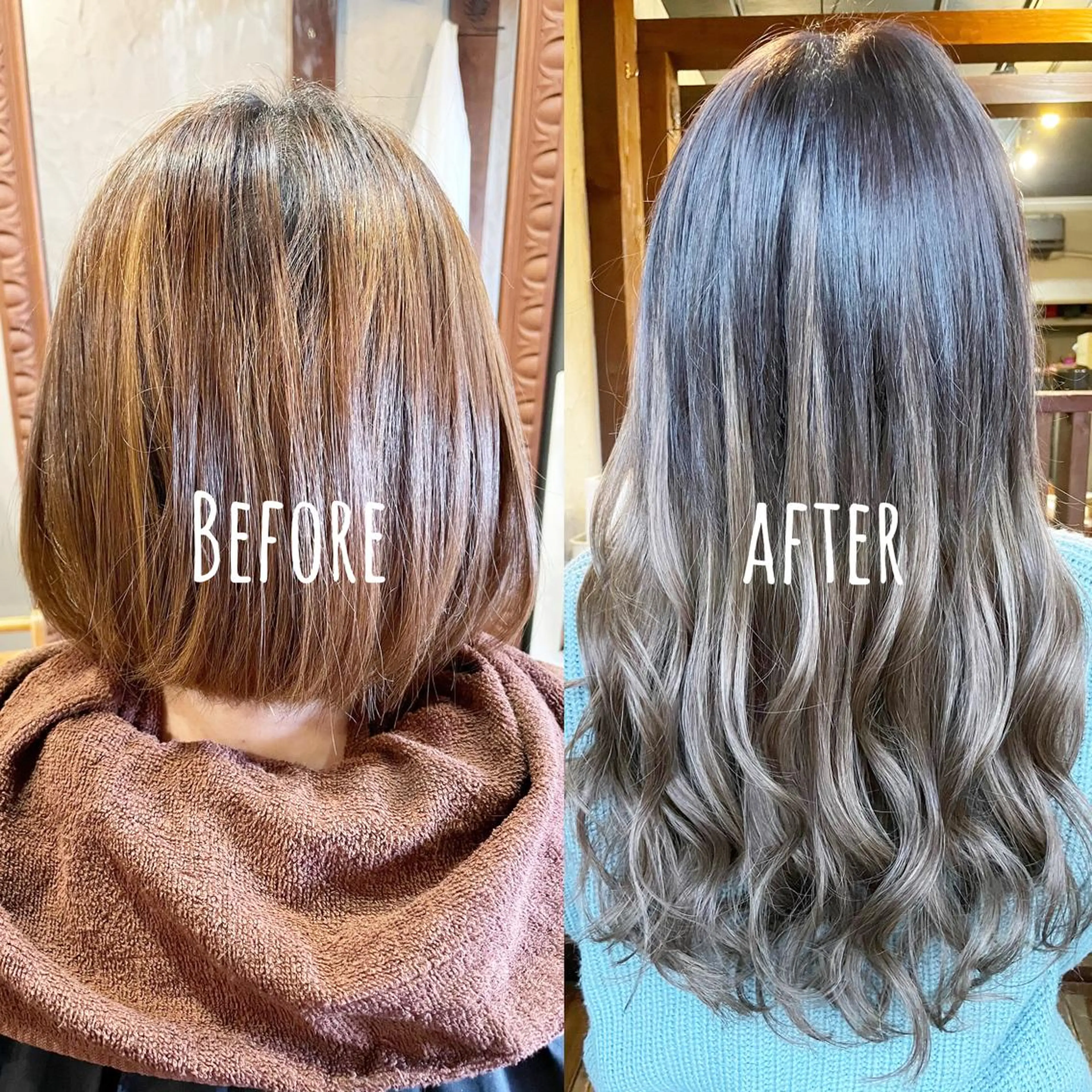 ロング シールエクステ エクステ ロング カット エクステ ReHyd BEAUTÉ salon&store 心斎橋店所属・❤️MASAKO❤️ 🌸🩷エクステ🩷のヘアスタイル