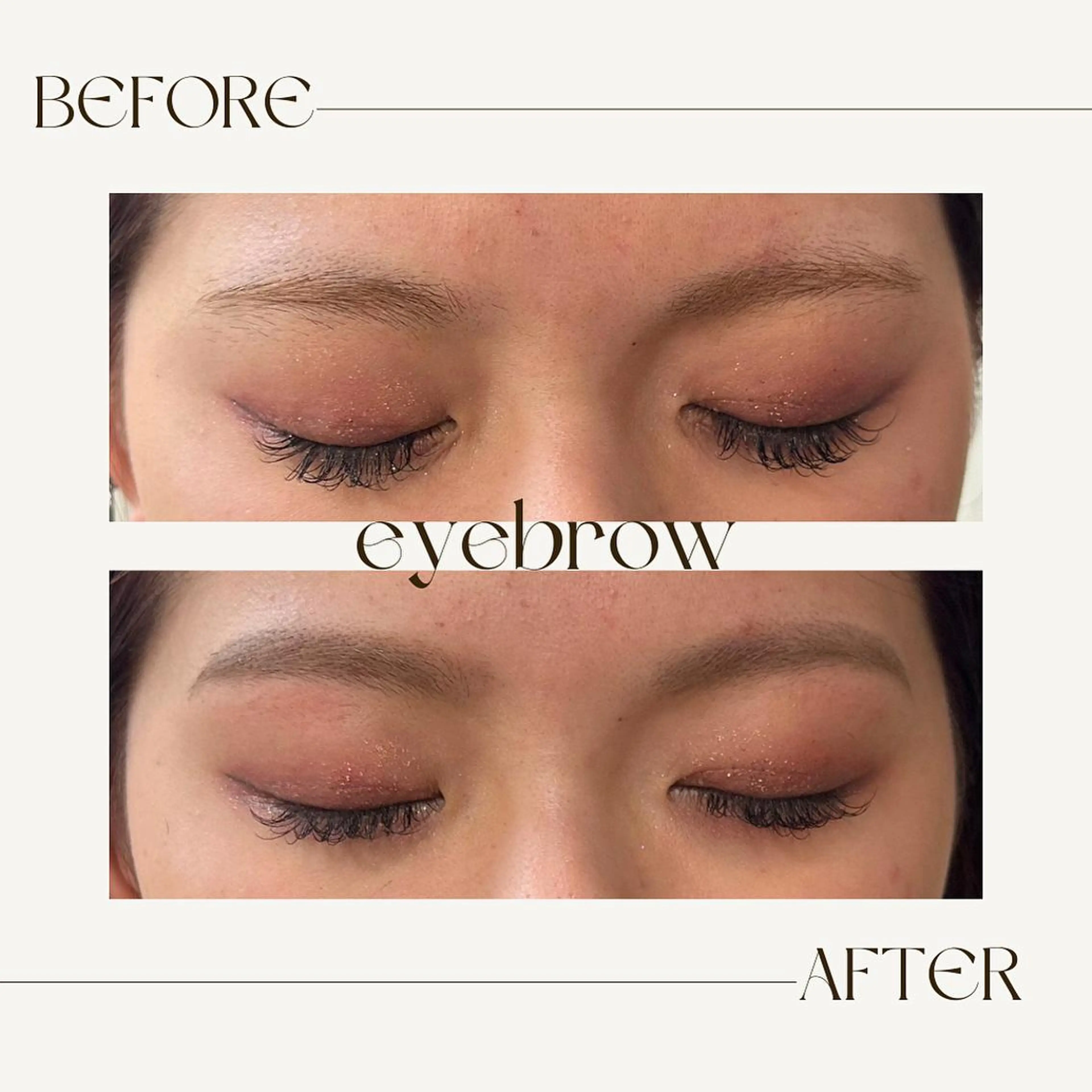 アイブロウ ハイトーン/暖色/ 眉/メイク/Rinaのヘアスタイル