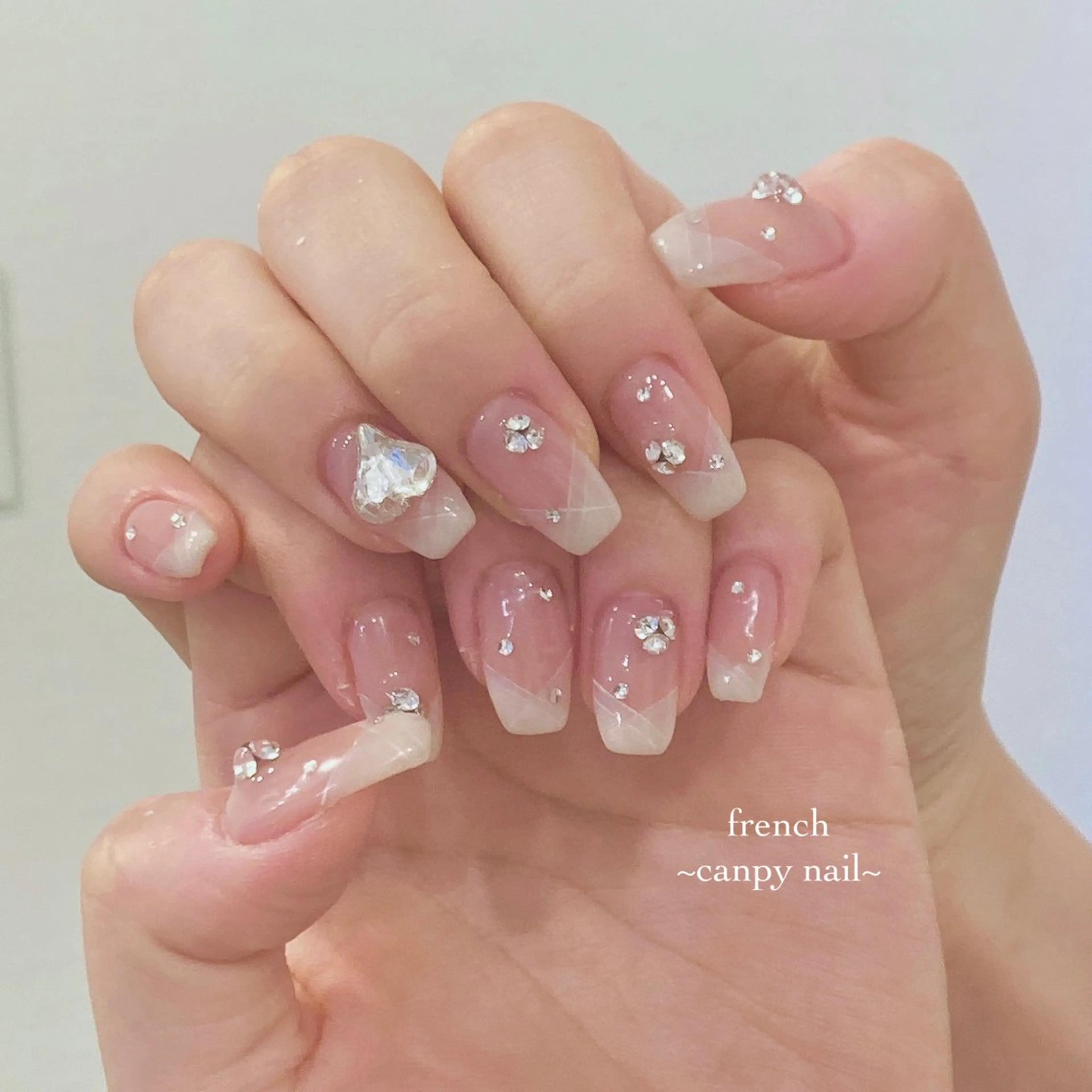 ネイル 韓国ネイル/ワンホン ネイル🎀表参道3分のネイルデザイン