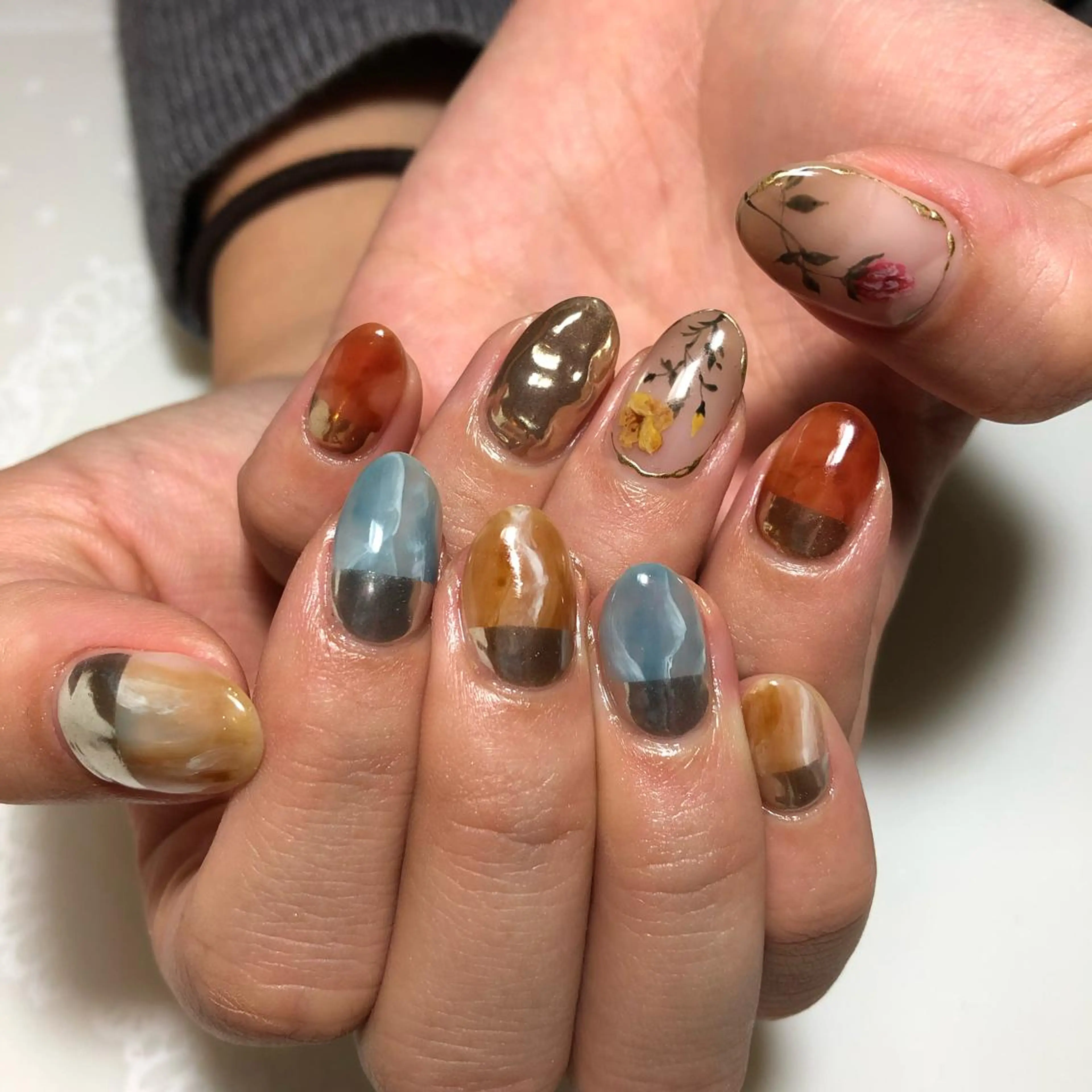 ネイル g-up nail所属・米田 律子のネイルデザイン