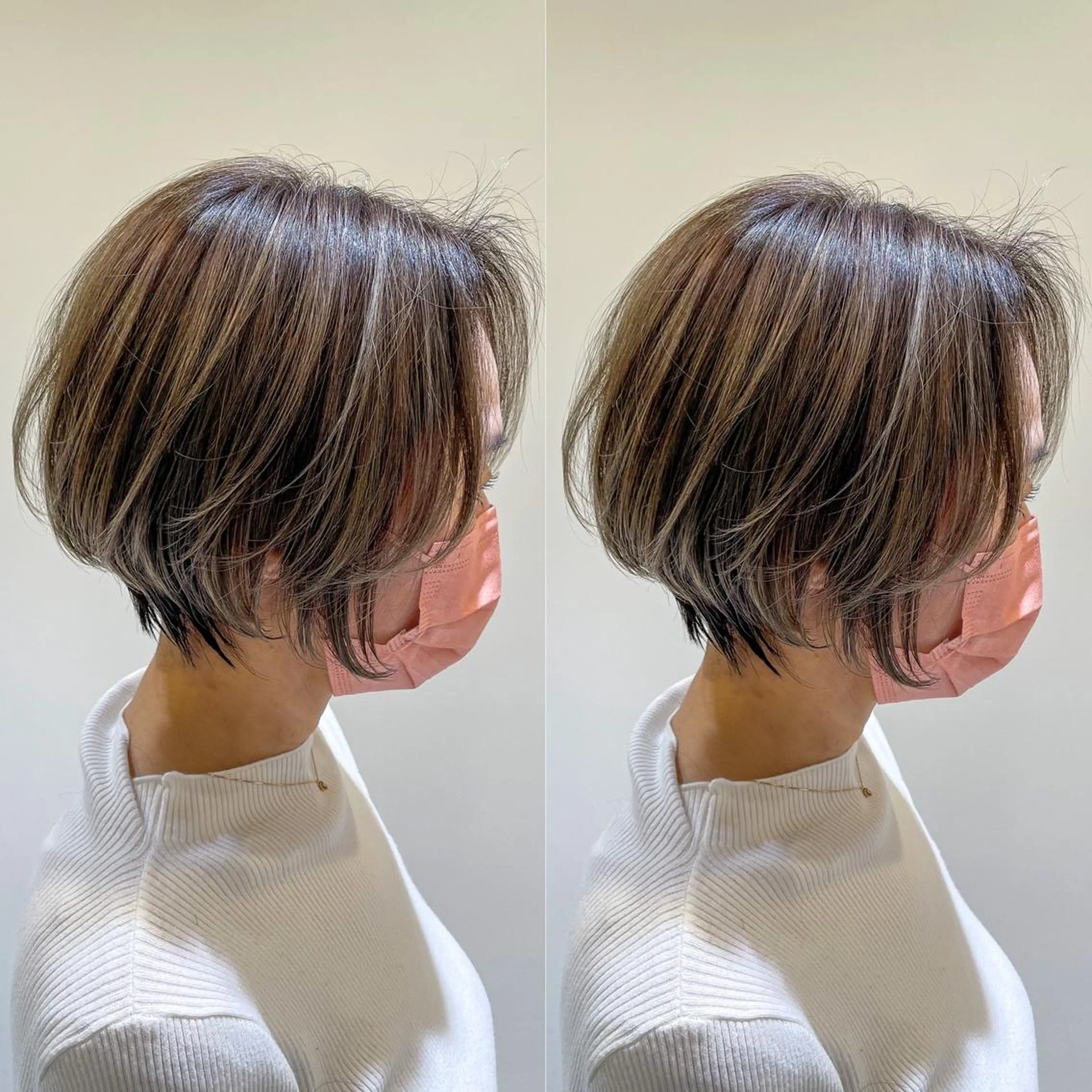 ショート 似合わせスタイル 岡田勇哉のヘアスタイル