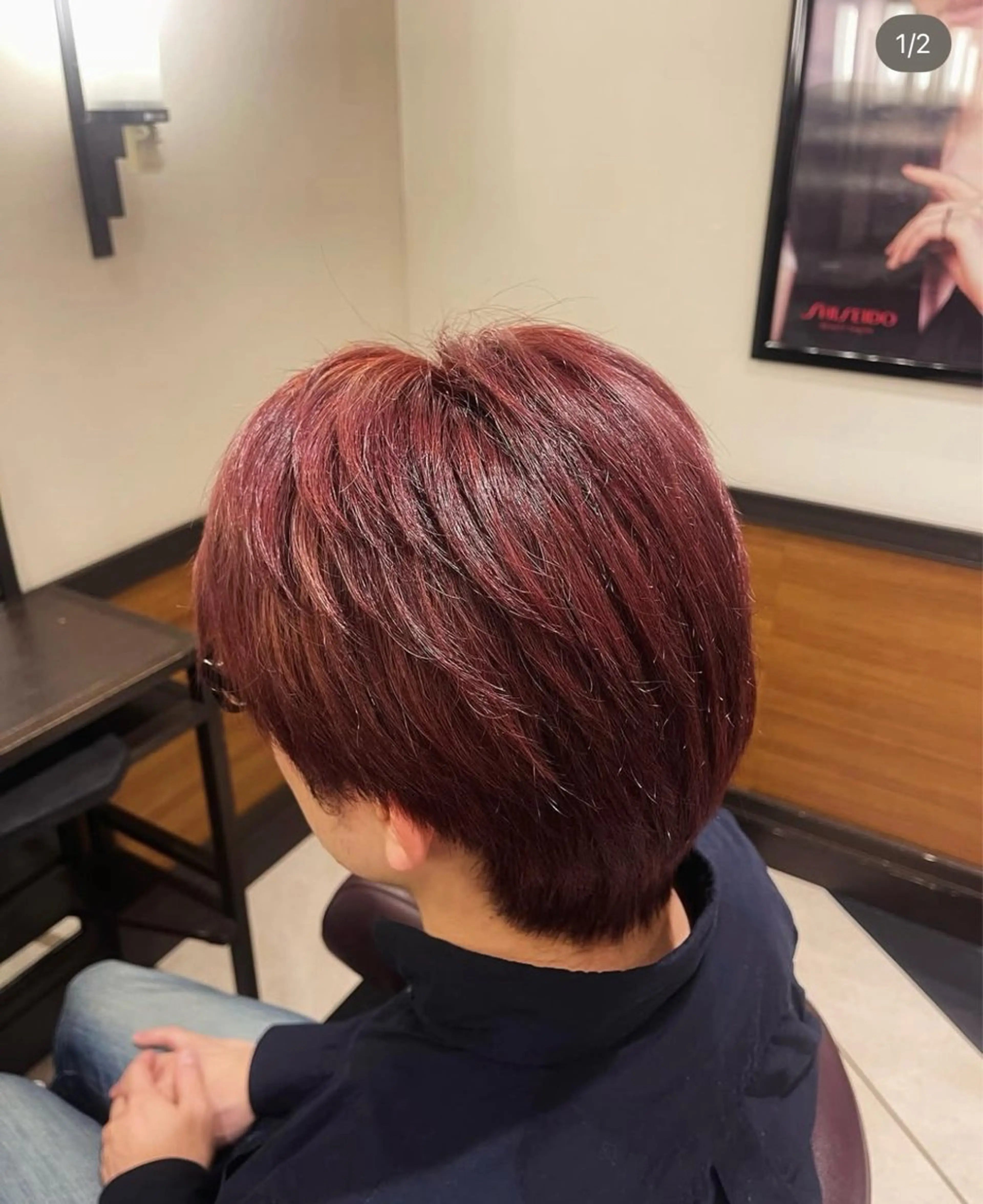 ショート カラー メンズ 資生堂ビューティーサロン伊勢丹立川店所属・🫧🧴 木幡🧴🫧のヘアスタイル