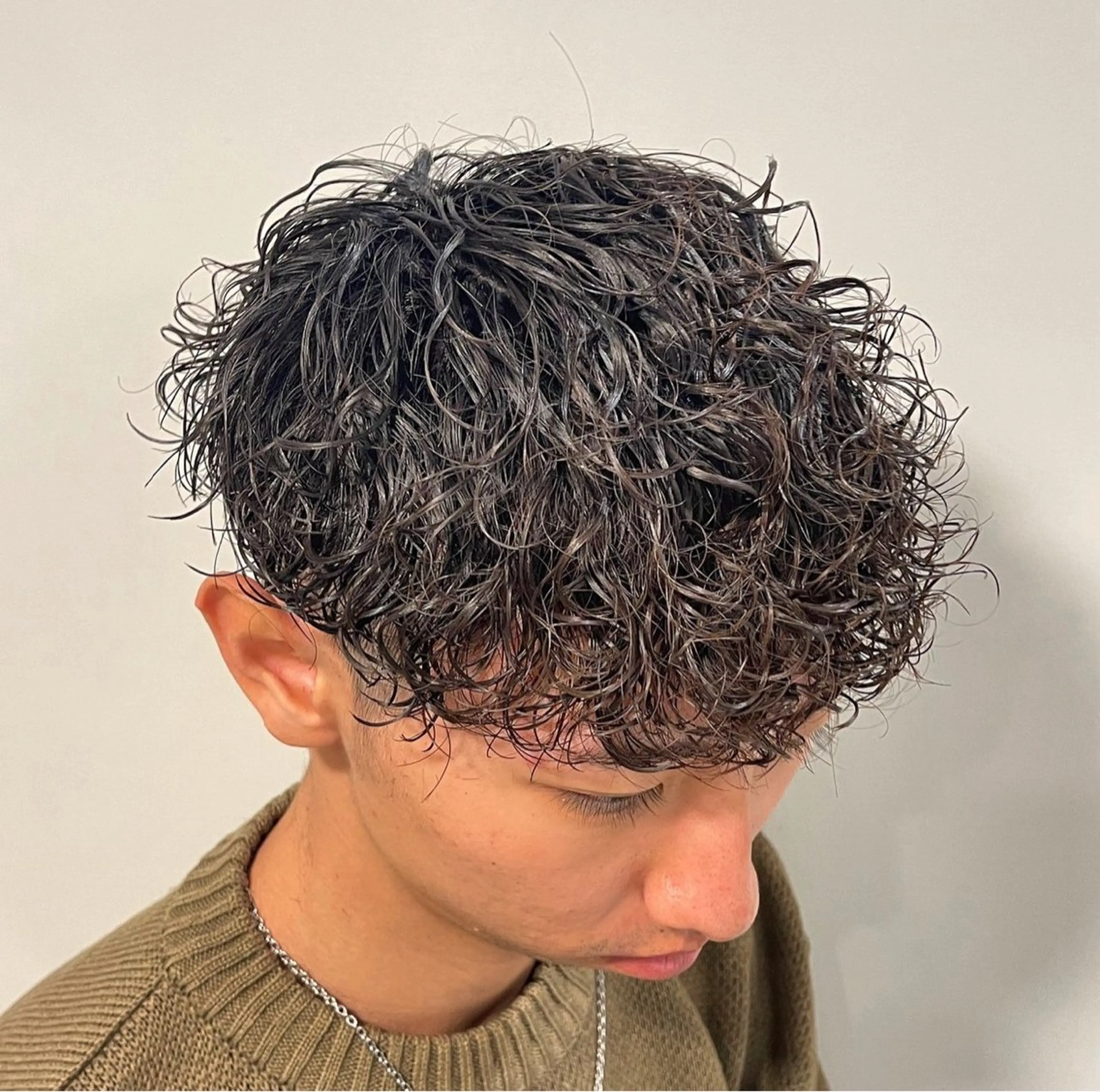 パーマ メンズ メンズブリーチ メンズパーマ えーき/渋谷No.1 /メンズヘア/当日割のヘアスタイル