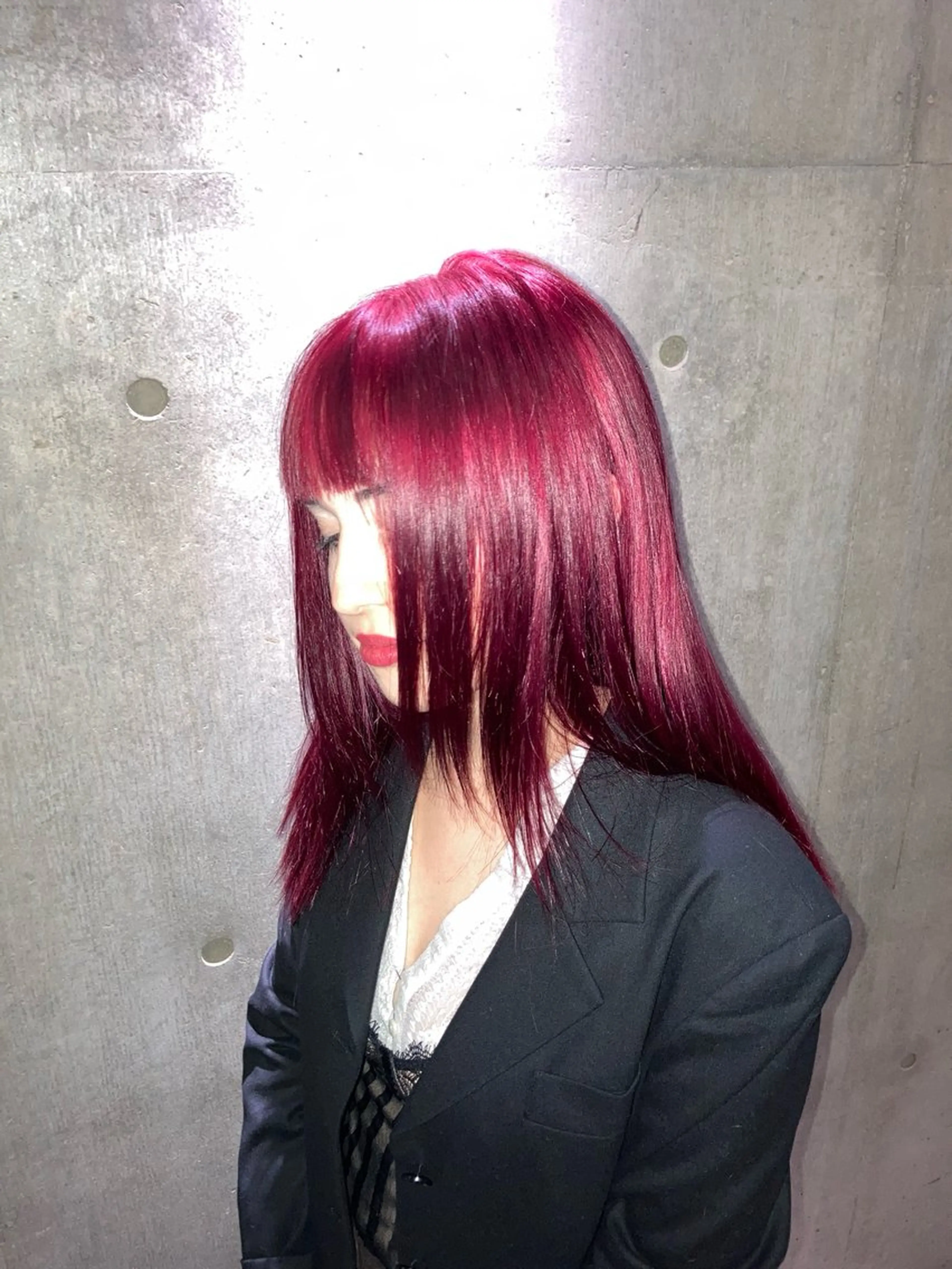 ロング カラー 髙橋 功誠のヘアスタイル