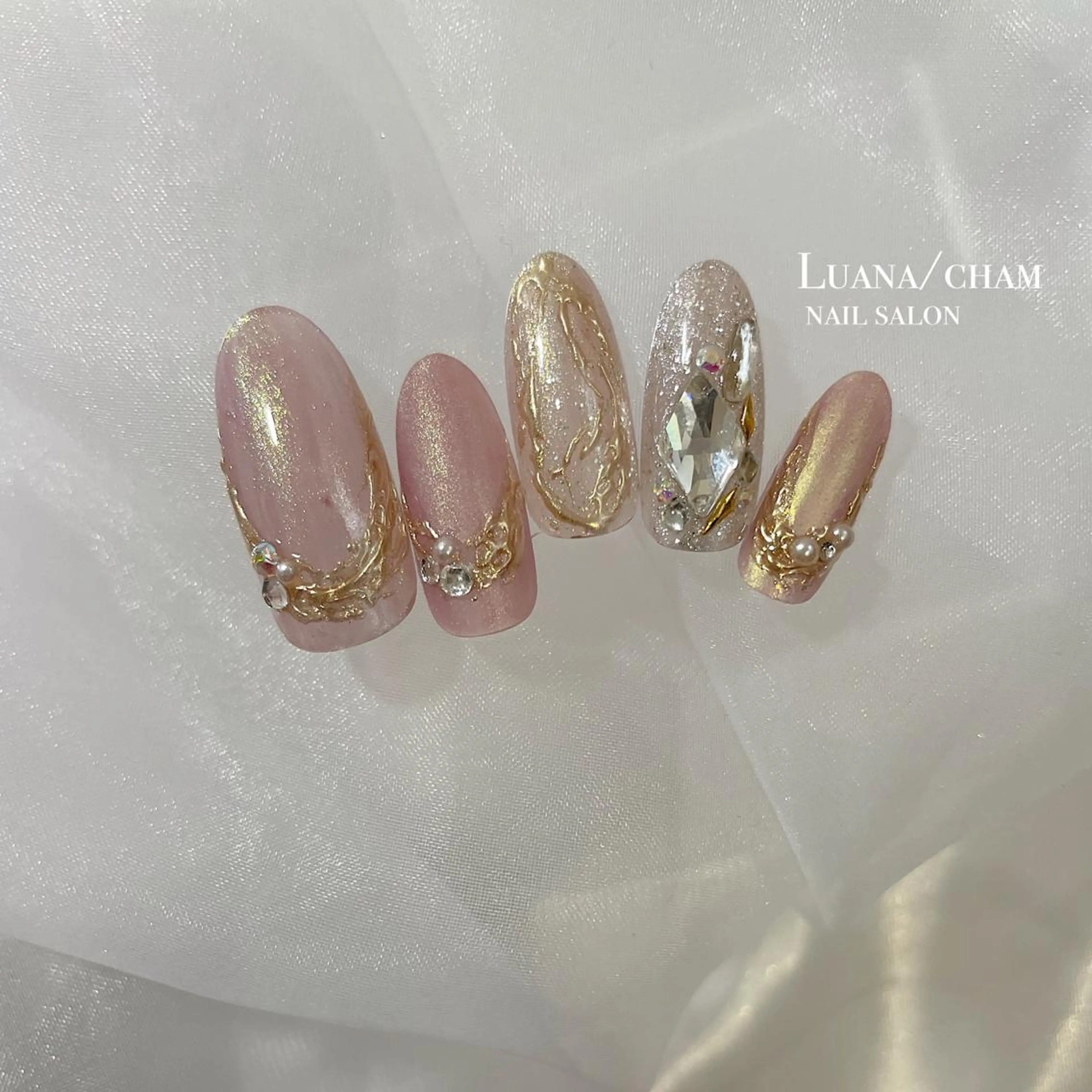 ロング ネイル nail salon neigeのネイルデザイン