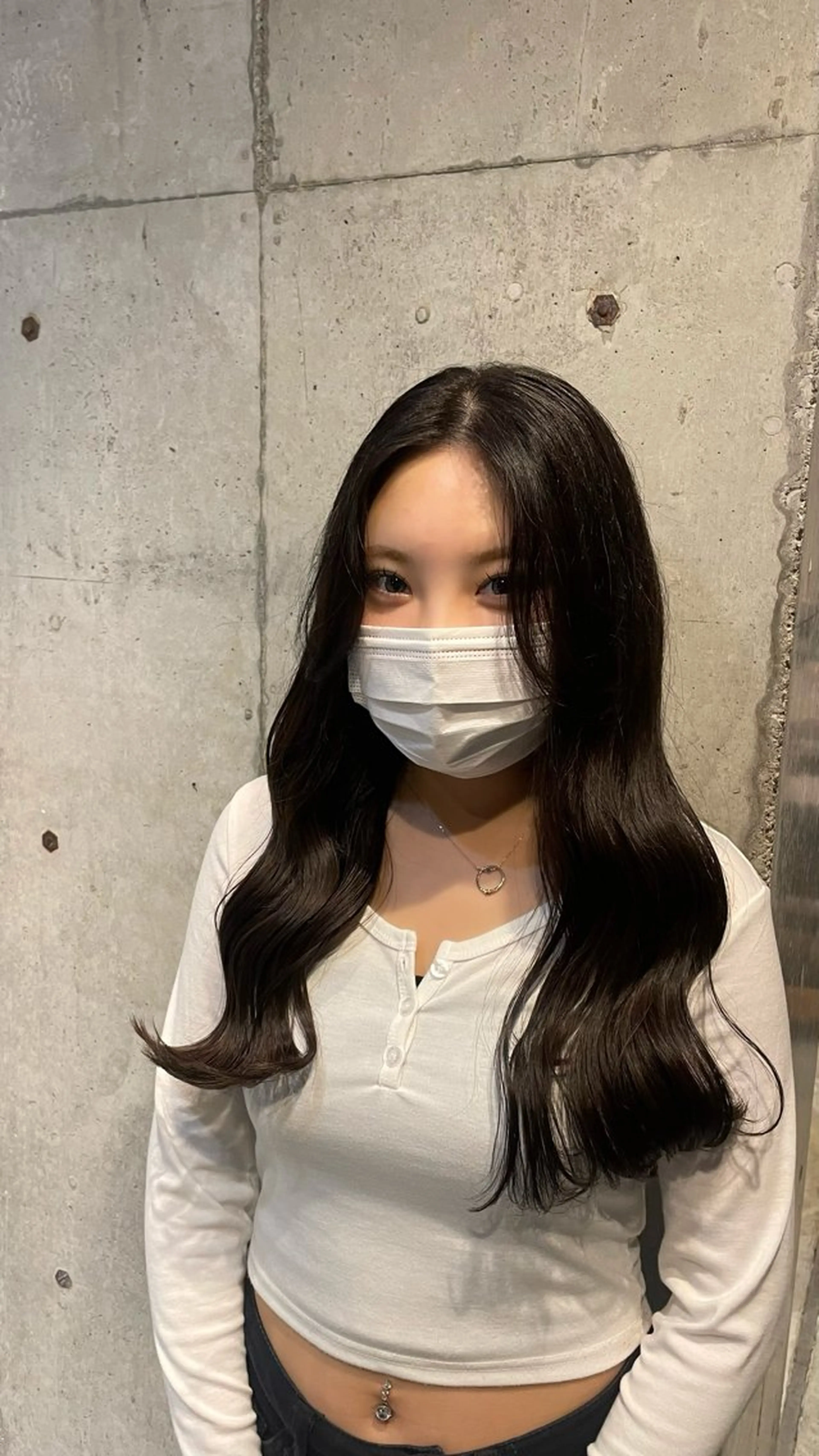 ロング カラー 透明感カラー ハイライトカラー 卒業式のヘアスタイル ハイライト ミルクティーベージュ 新潟万代/MANA♡のヘアスタイル