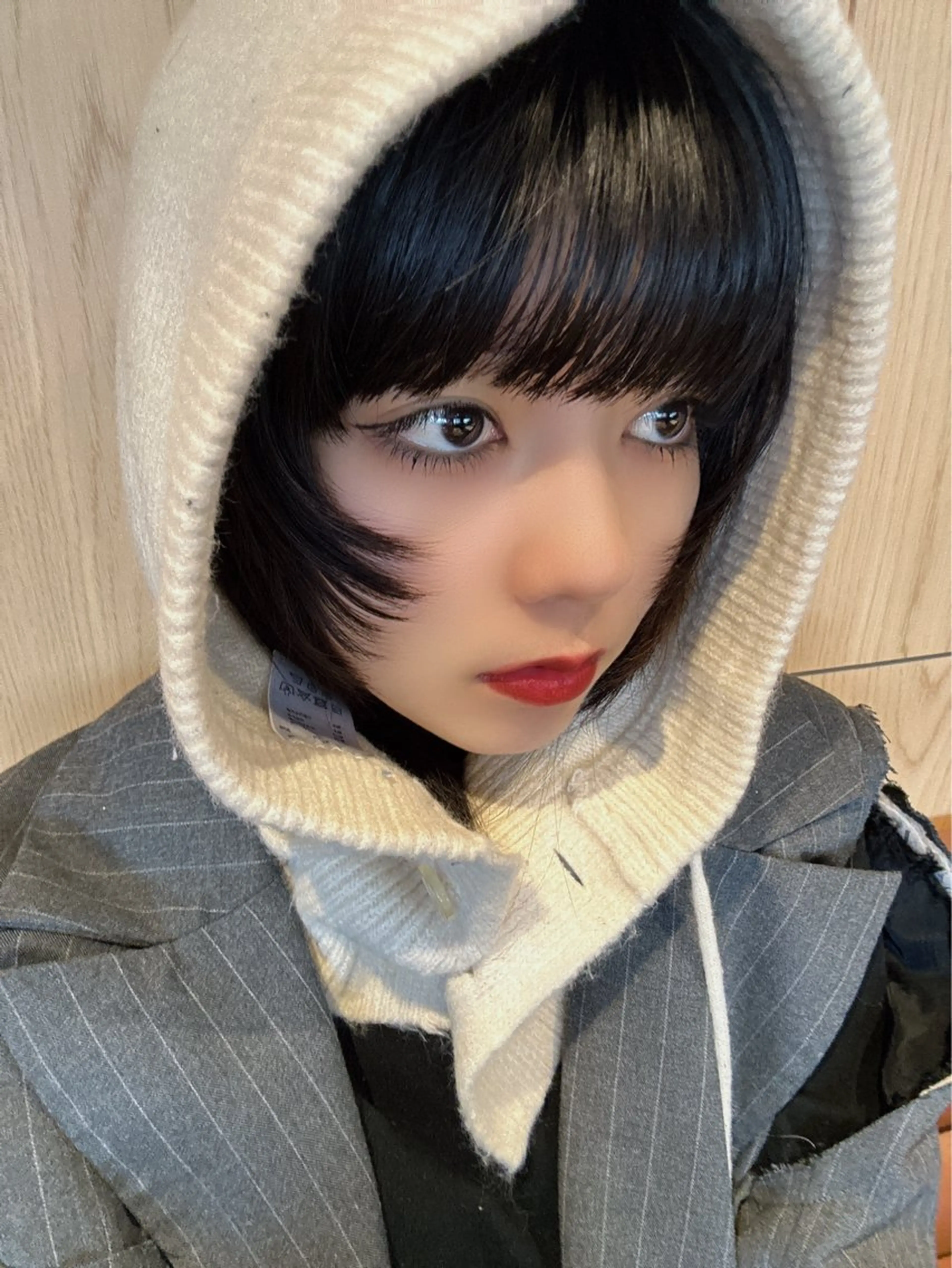 ミディアム 顔周りカット NORA表参道 NATSUMIのヘアスタイル