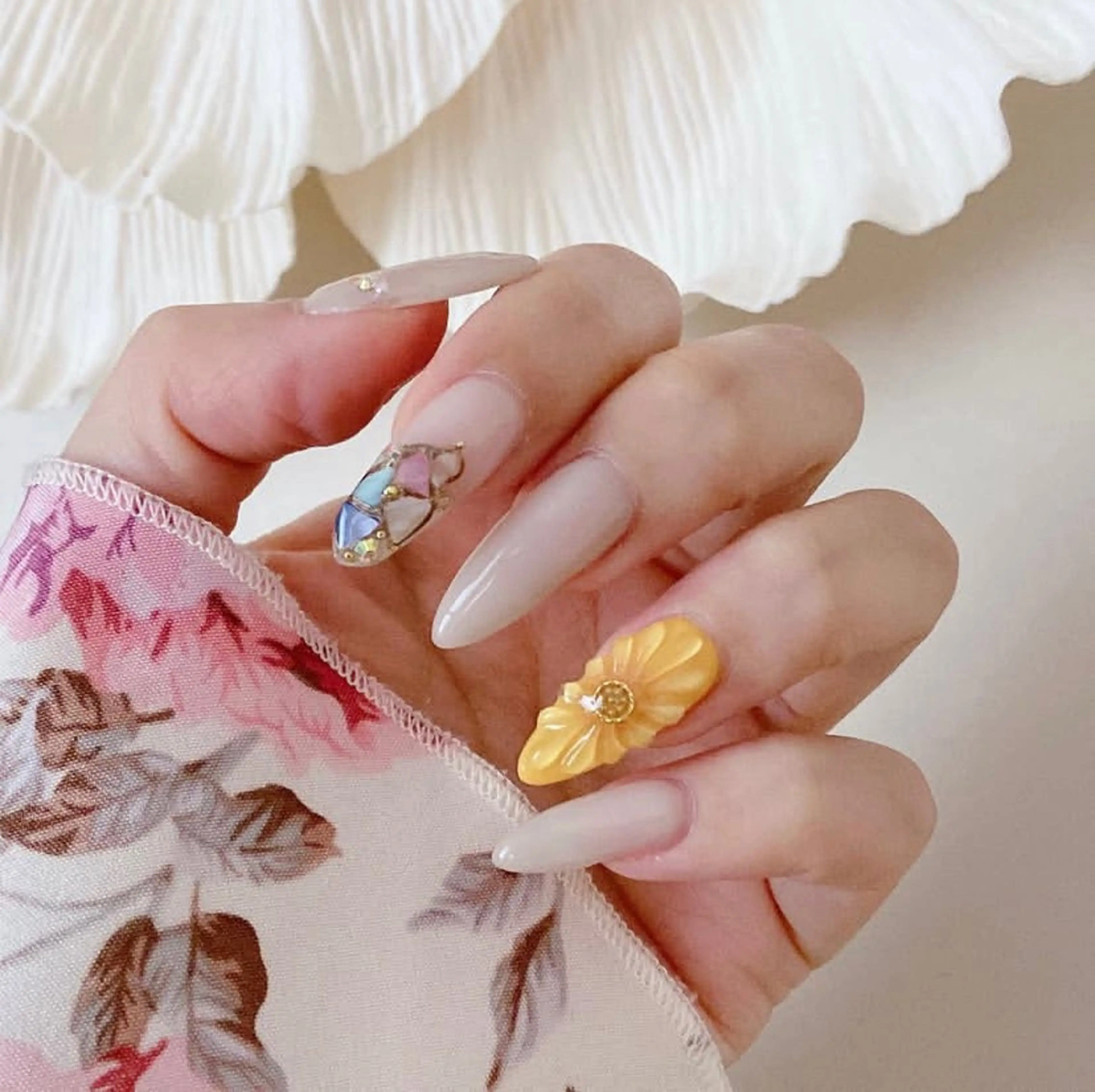 ネイル ぷっくりネイル nail salon Berry所属・前田 りかのネイルデザイン