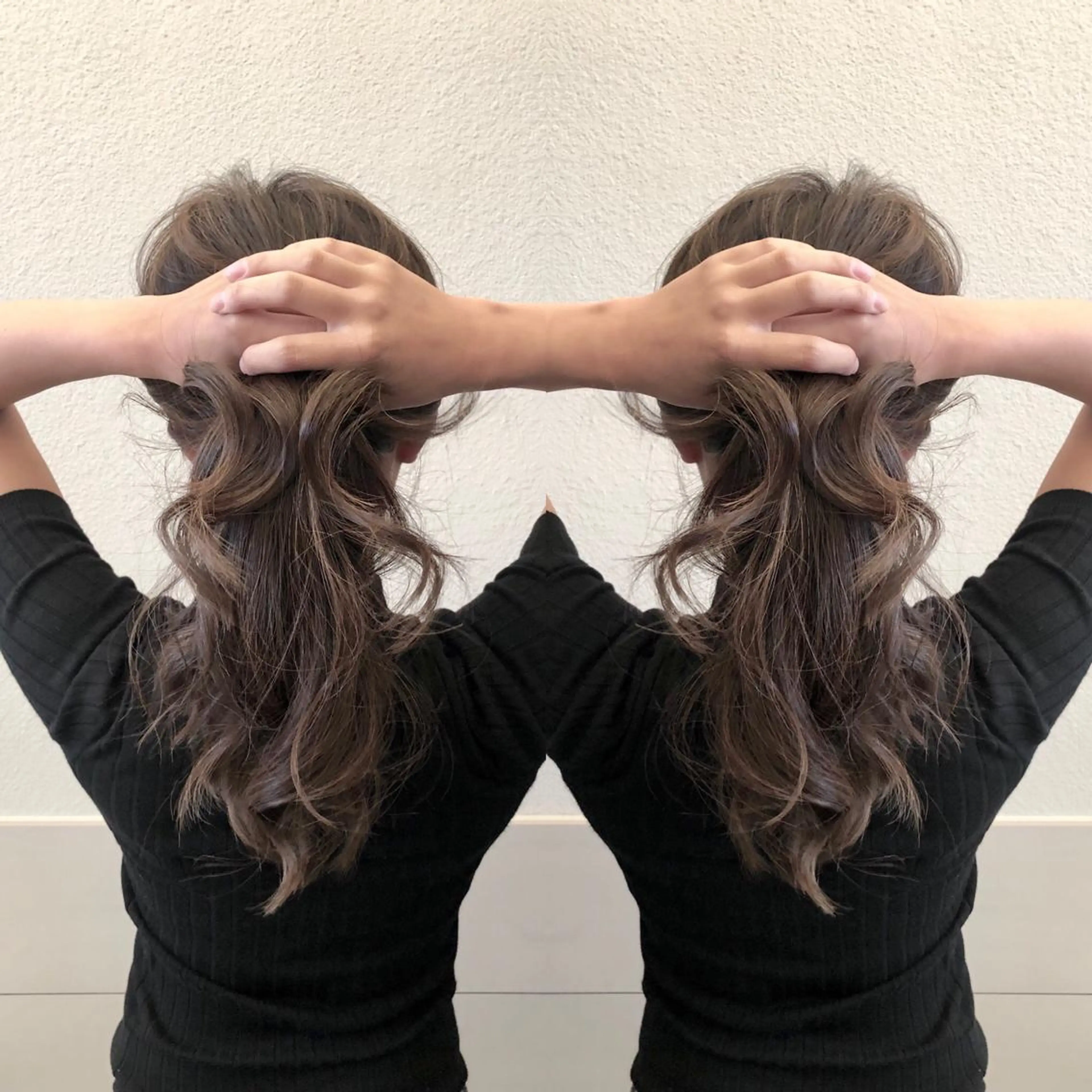 セミロング カラー ヘアカラー Hair make VERDA所属・宮下 耕平のヘアスタイル