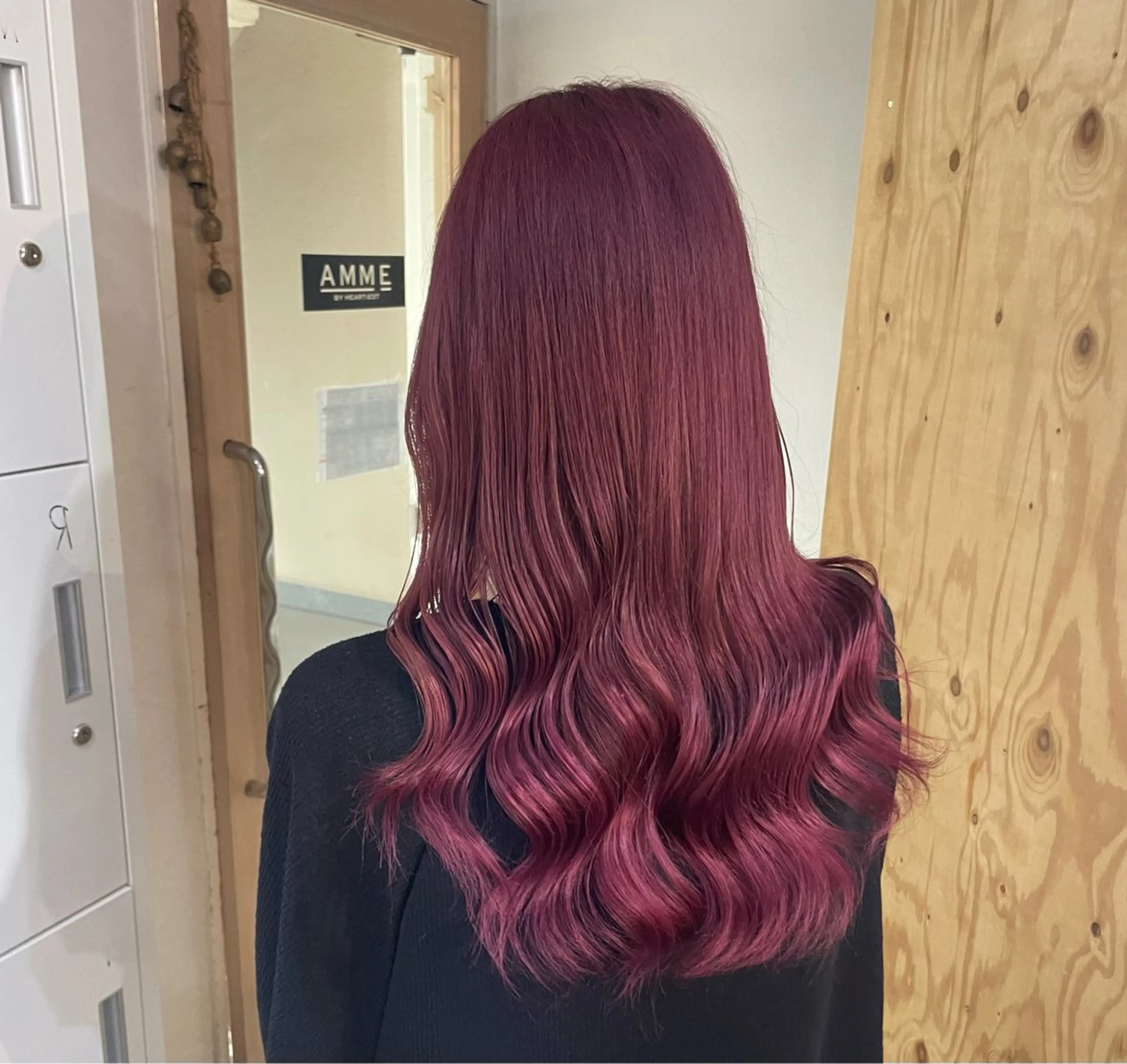 ロング ヘアカラー トリートメント 透明感カラー🫧 麗伍のヘアスタイル