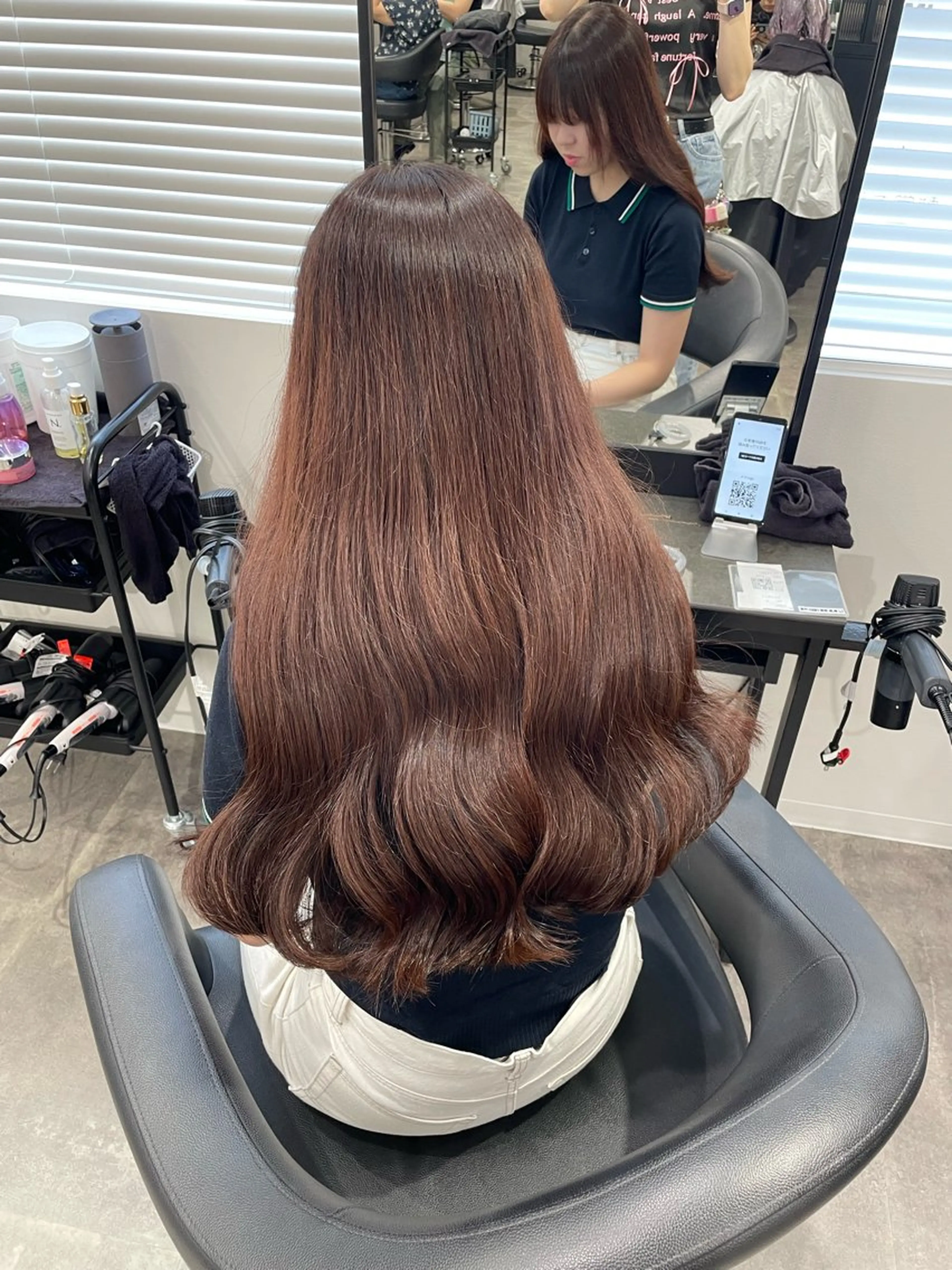 ロング カラー 🎀暖色/ラベンダー /paru🤍のヘアスタイル