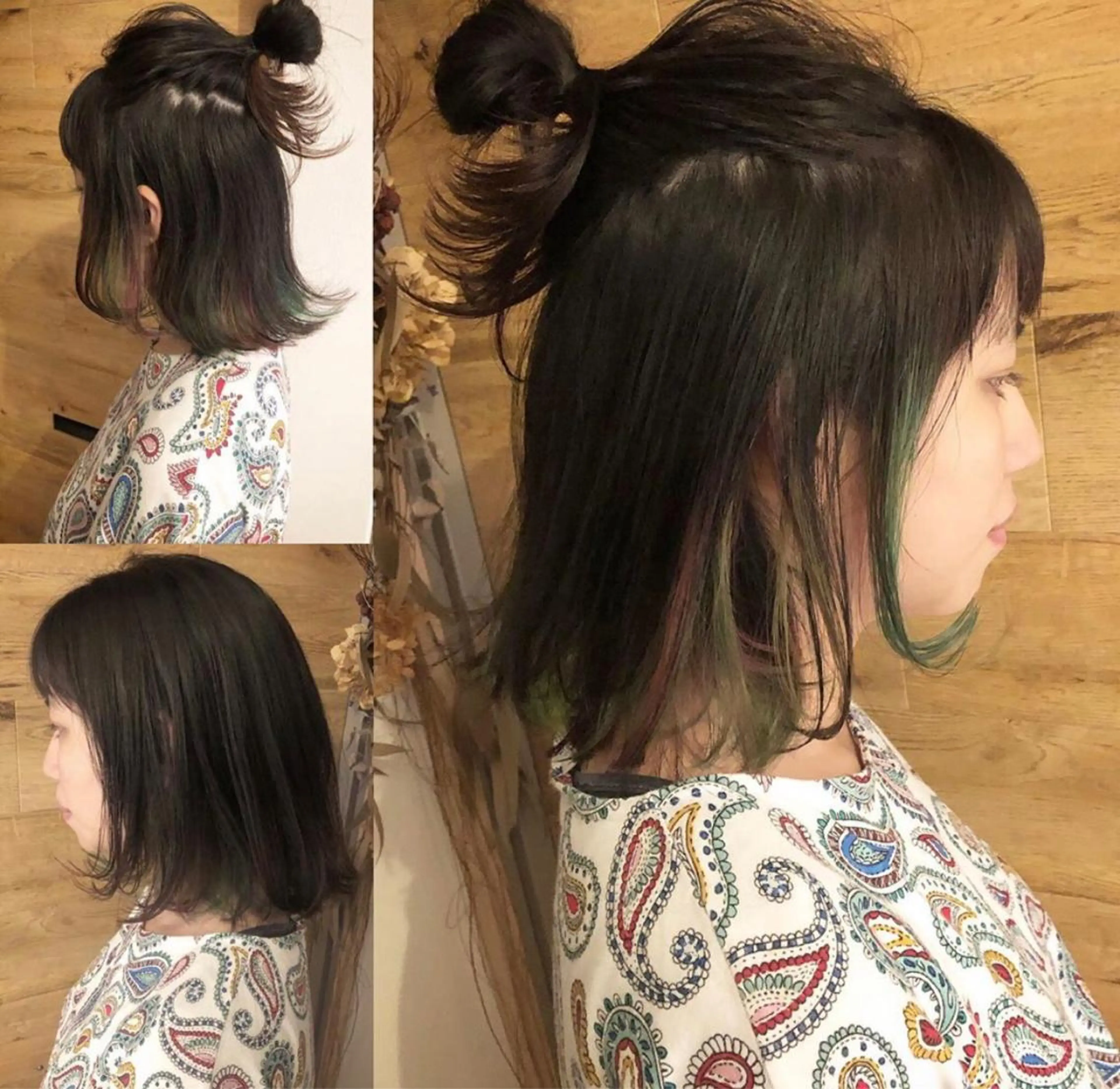 ショート カラー テトネ タカシのヘアスタイル