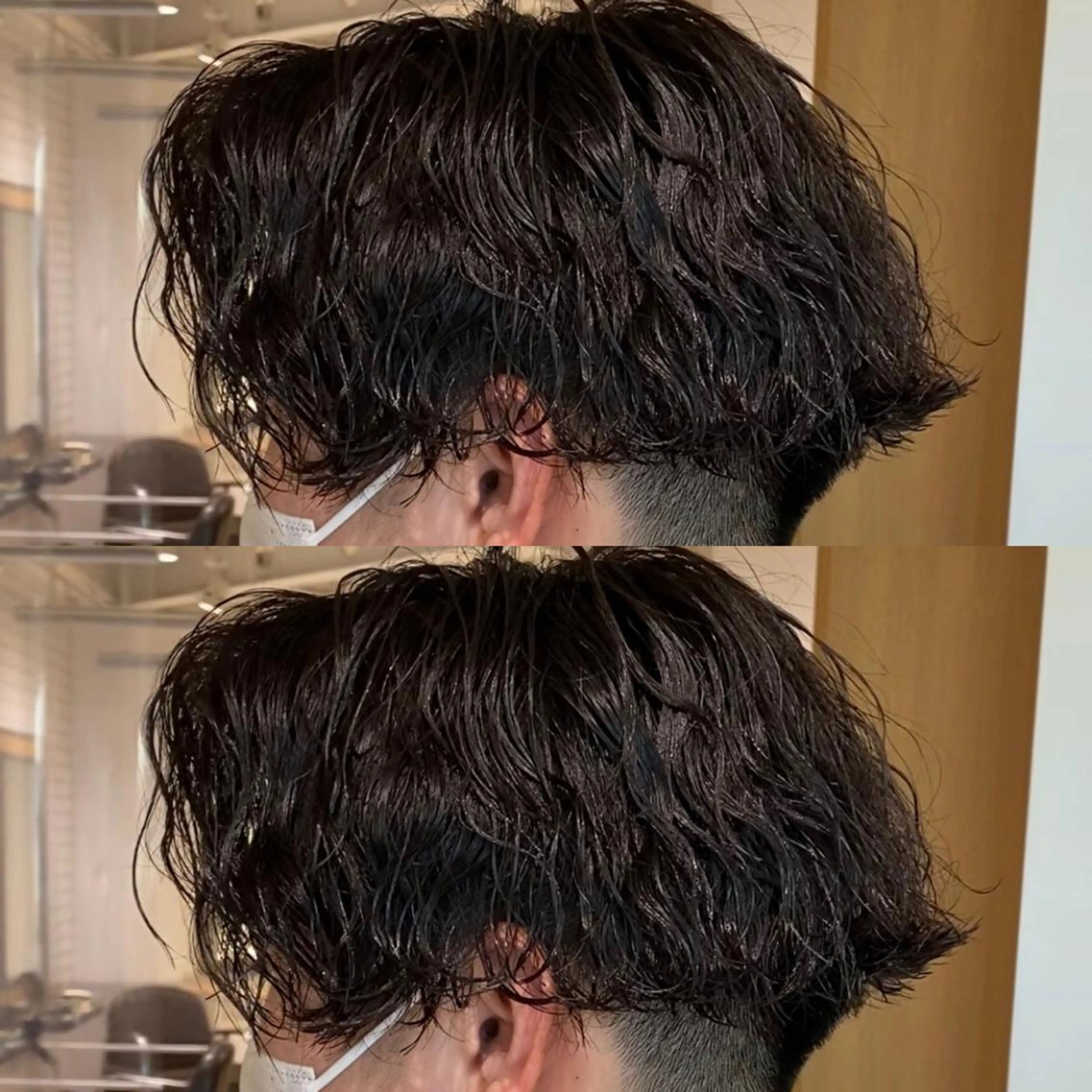 パーマ 神奈川大学最寄り白楽 三本松巧のヘアスタイル